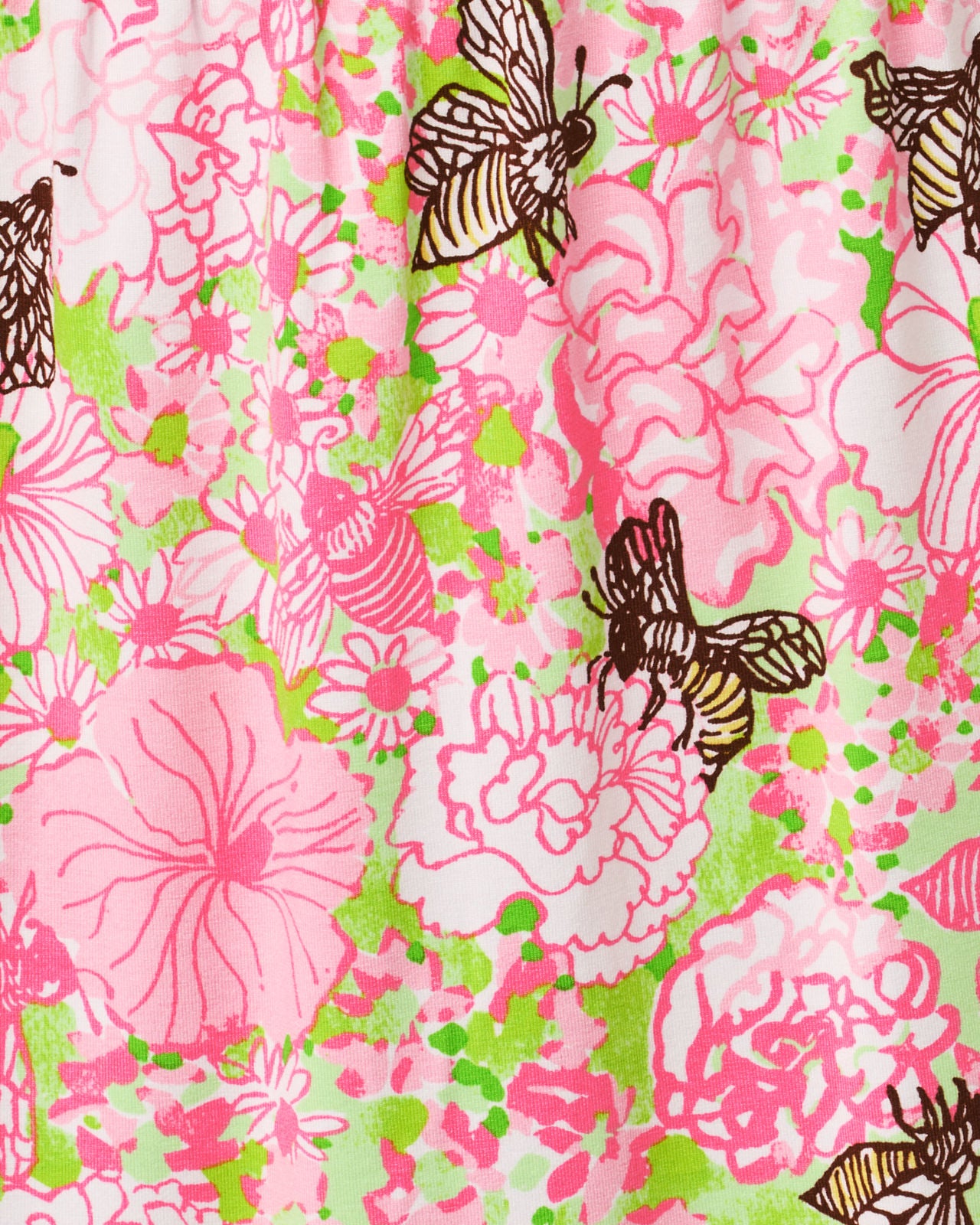 Sherah Skirted Romper In Bees Knees