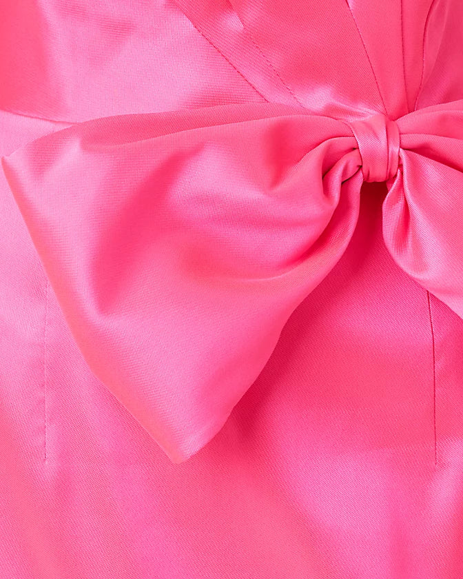 Tiernan Stretch Maxi Dresss In Cherry Blossom Pink