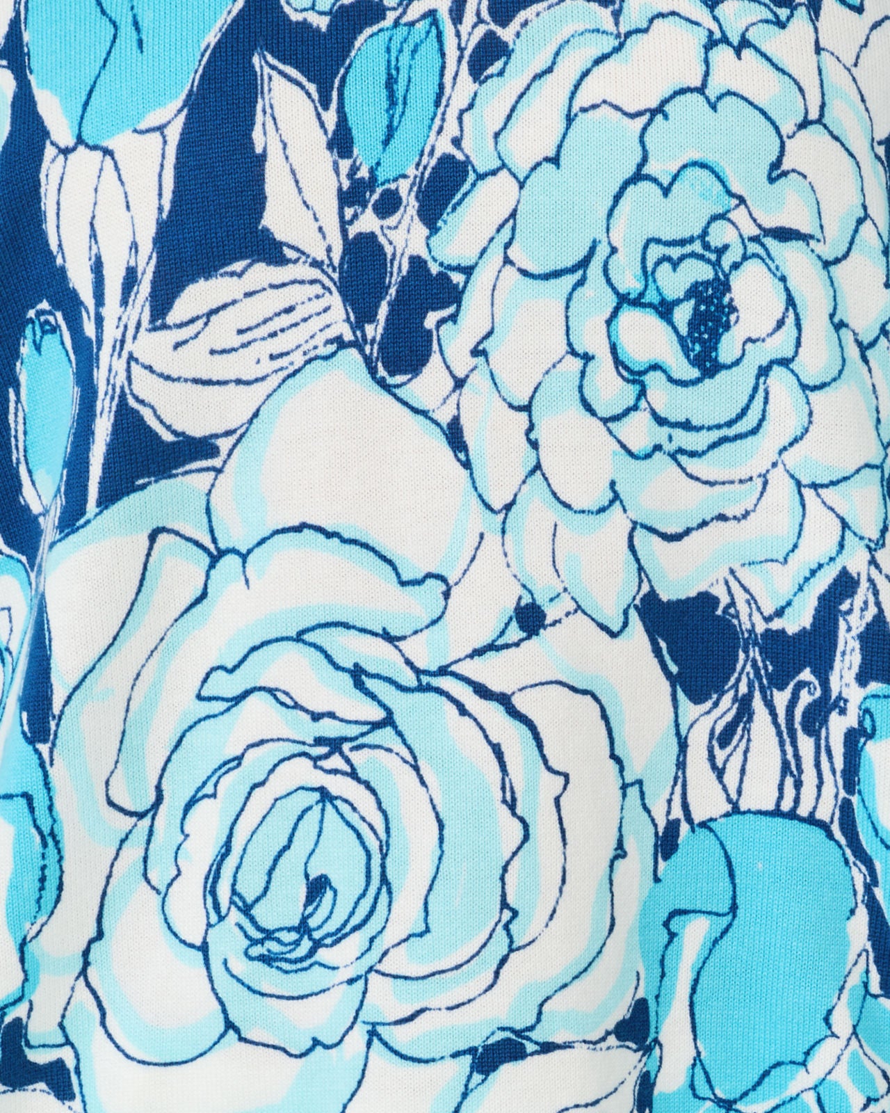 Tensley Sweater In Capri Blue Rosanna