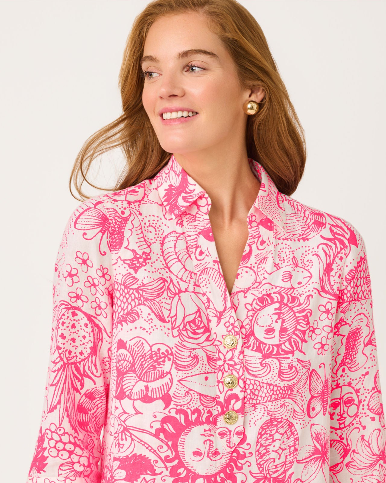 Alora Dress In Cherry Blossom Pink Fleur De Lilly