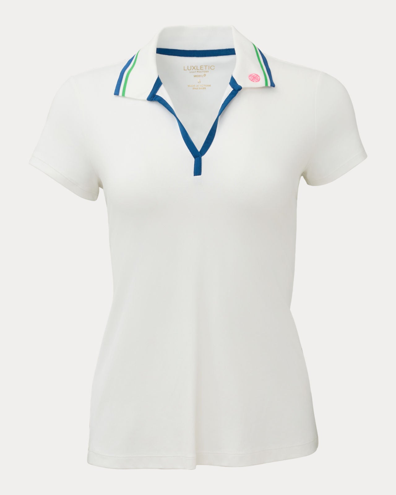 Frida Polo UPF 50+ In Resort White