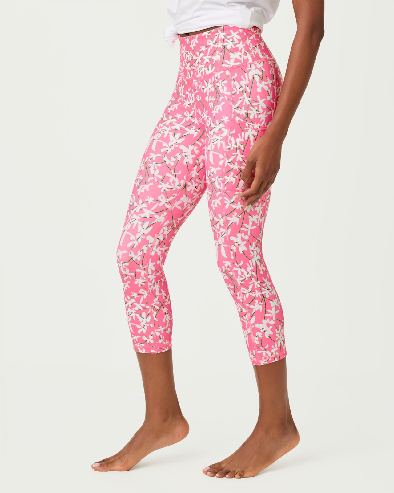 Weekender High Rise Crop Legging In Liza