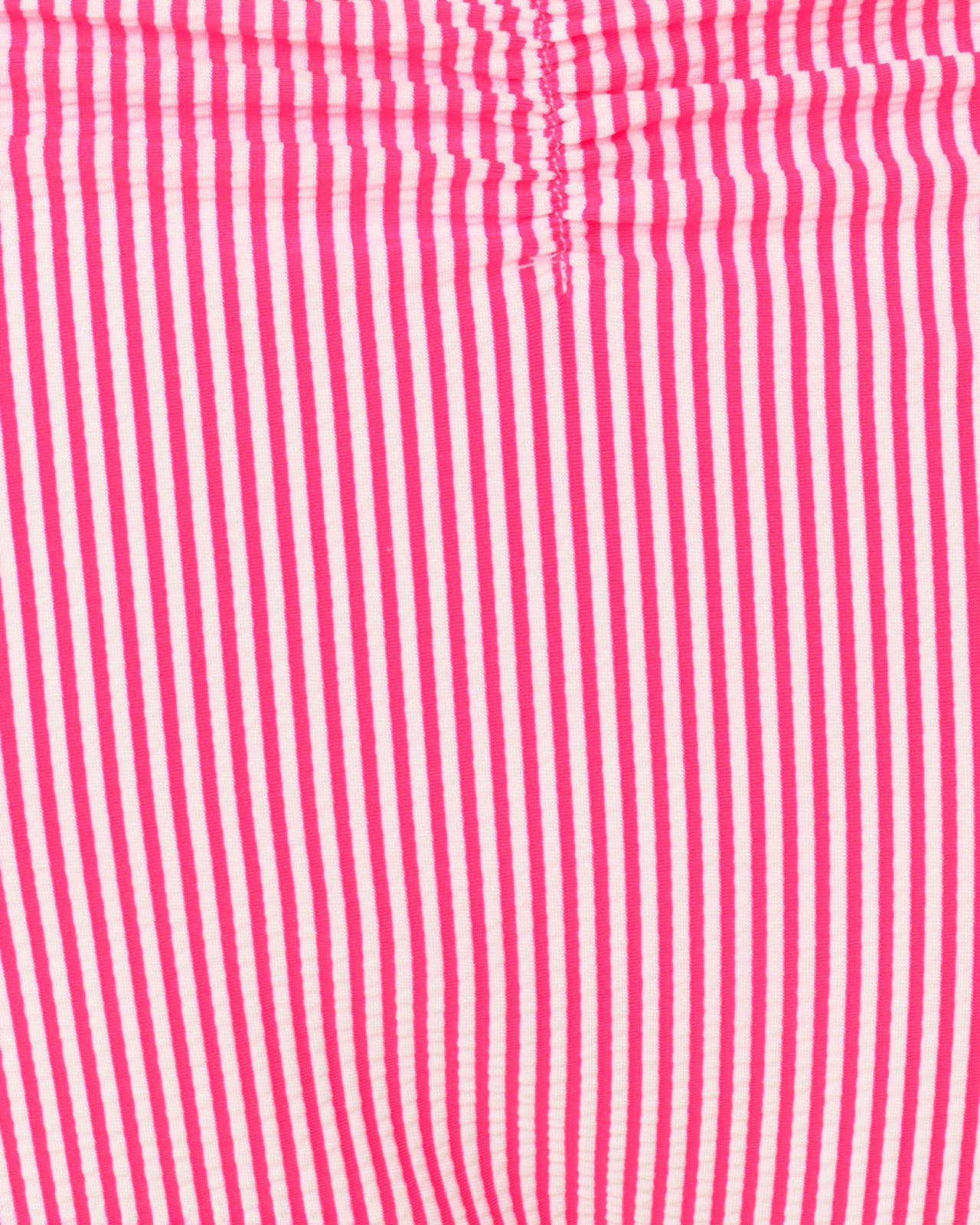 Betie Bikini Bottom In Cherry Blossom Pink Seersucker Stripe