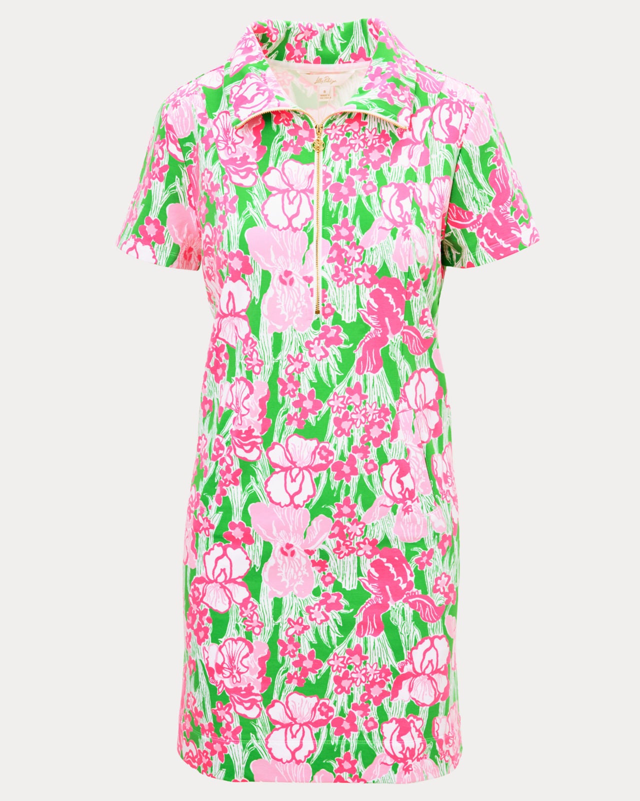 Eleni UPF 50+ Dress In Putting Green Hannah