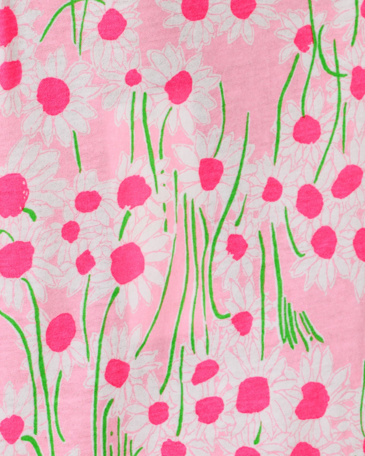 Mini Bingley Dress In Conch Shell Pink Sunny Daisies