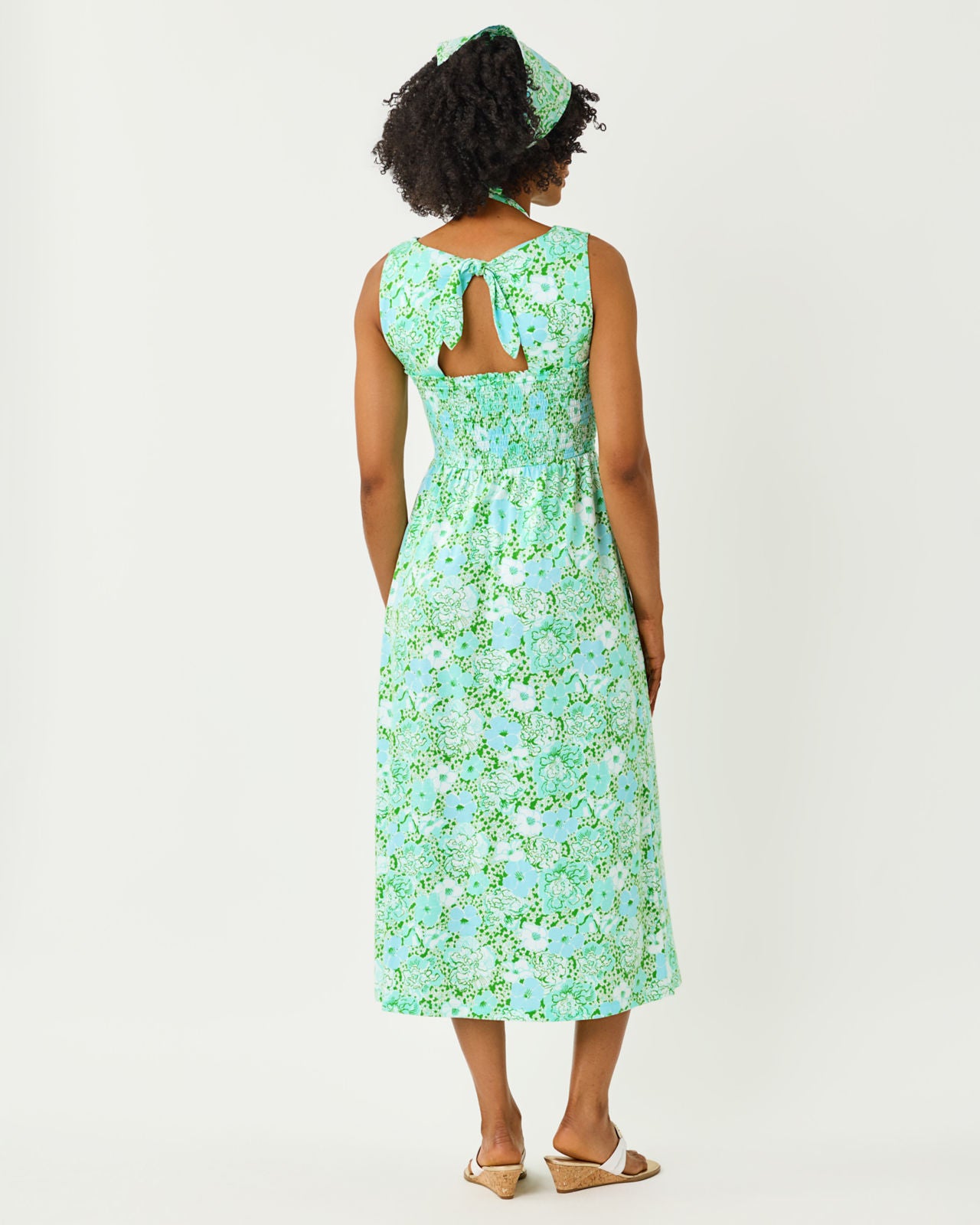 Finnley Midi Dress In Burst Of Joy