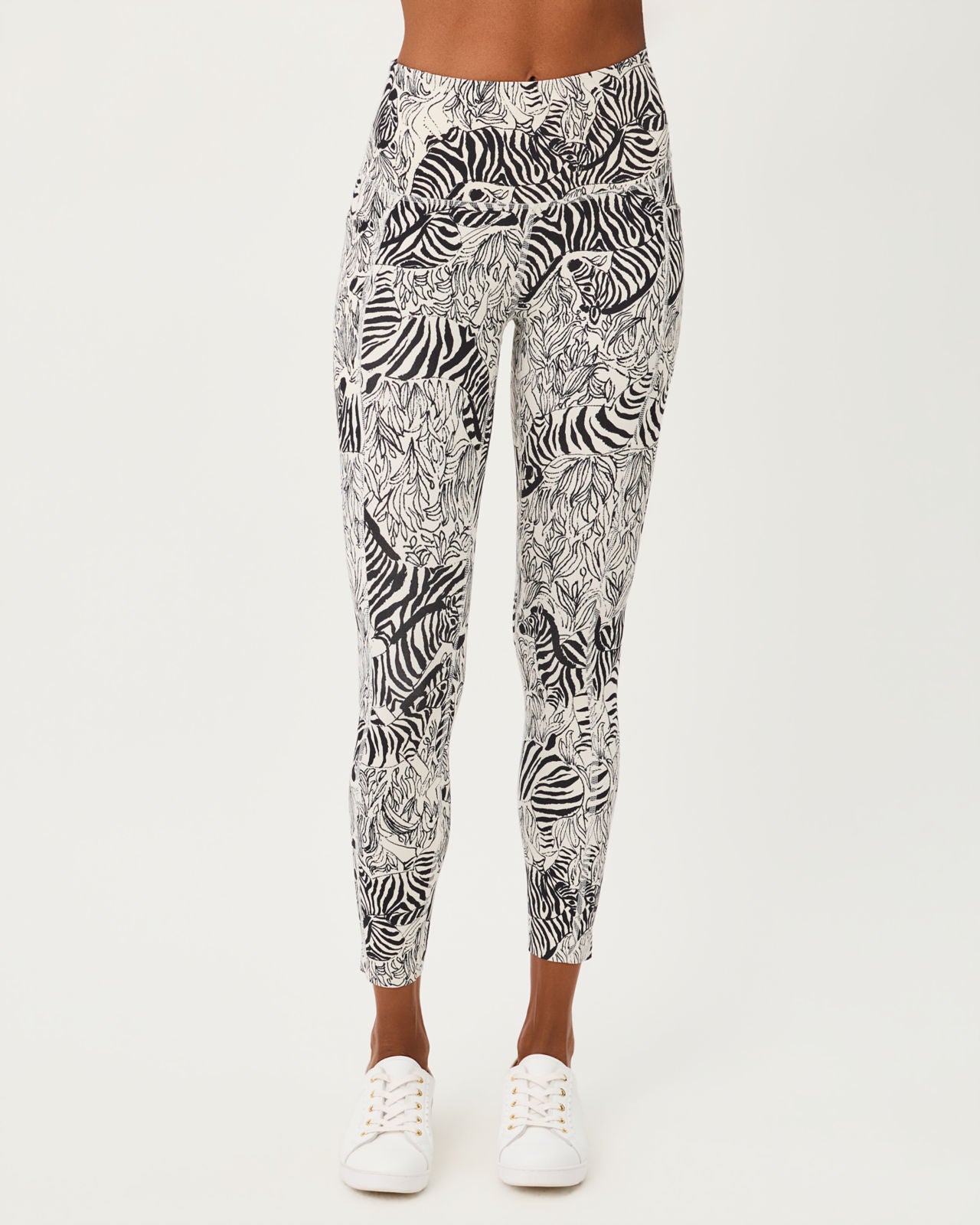 Endurance High Rise Midi In Coconut Z