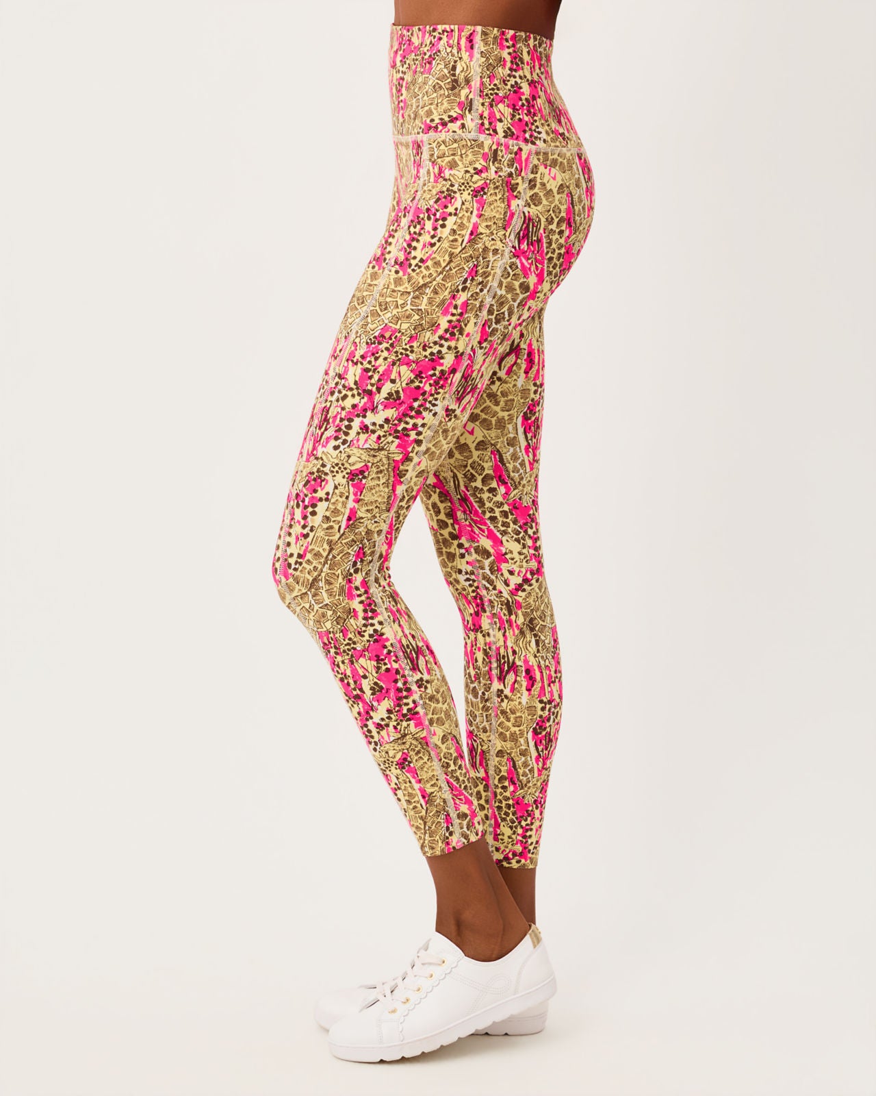Endurance High Rise Midi Leggings UPF 50+ Sketching On Safari