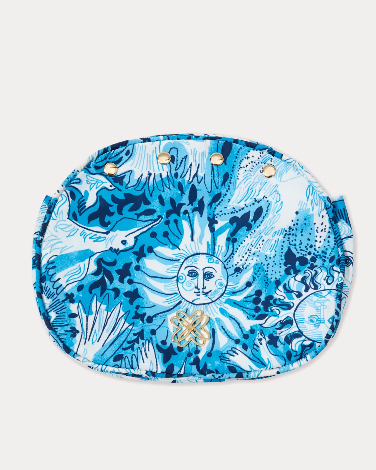 Breakers Bamboo Bermuda Bag Cover In Bellevue Blue Lilly Gulls