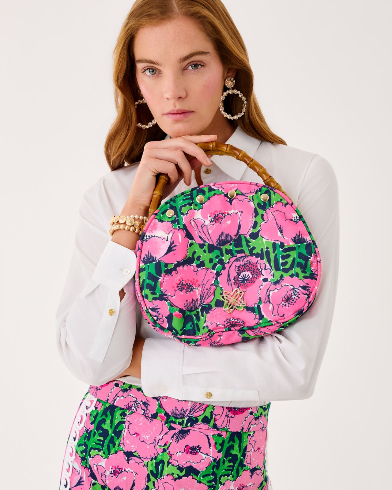 Breakers Bamboo Bermuda Bag Cover In Low Tide Navy Florrie