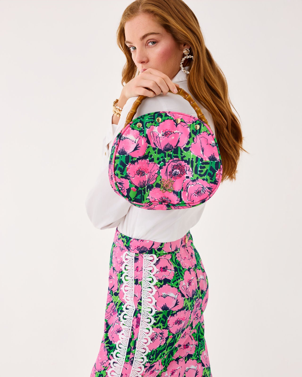 Breakers Bamboo Bermuda Bag Cover In Low Tide Navy Florrie