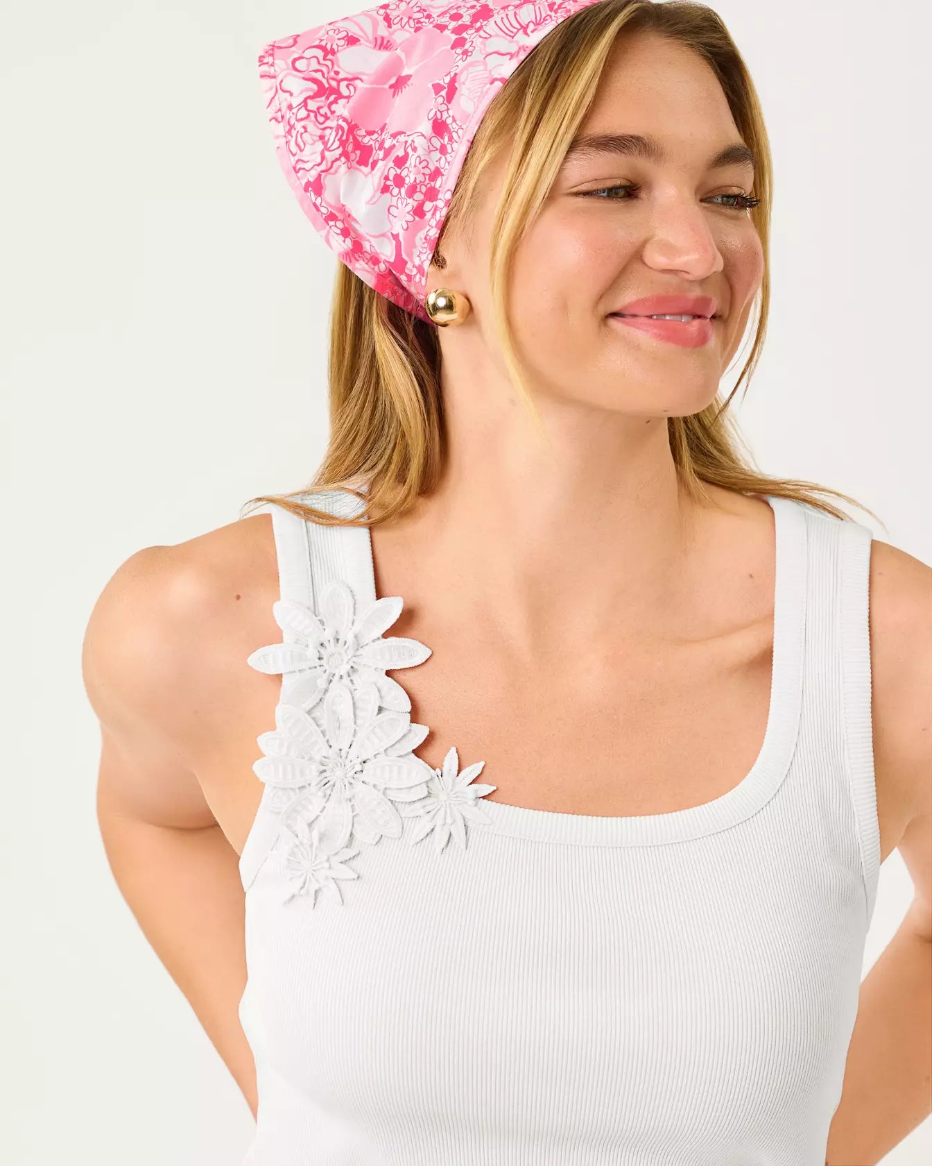 Aricia Knit Top In Resort White