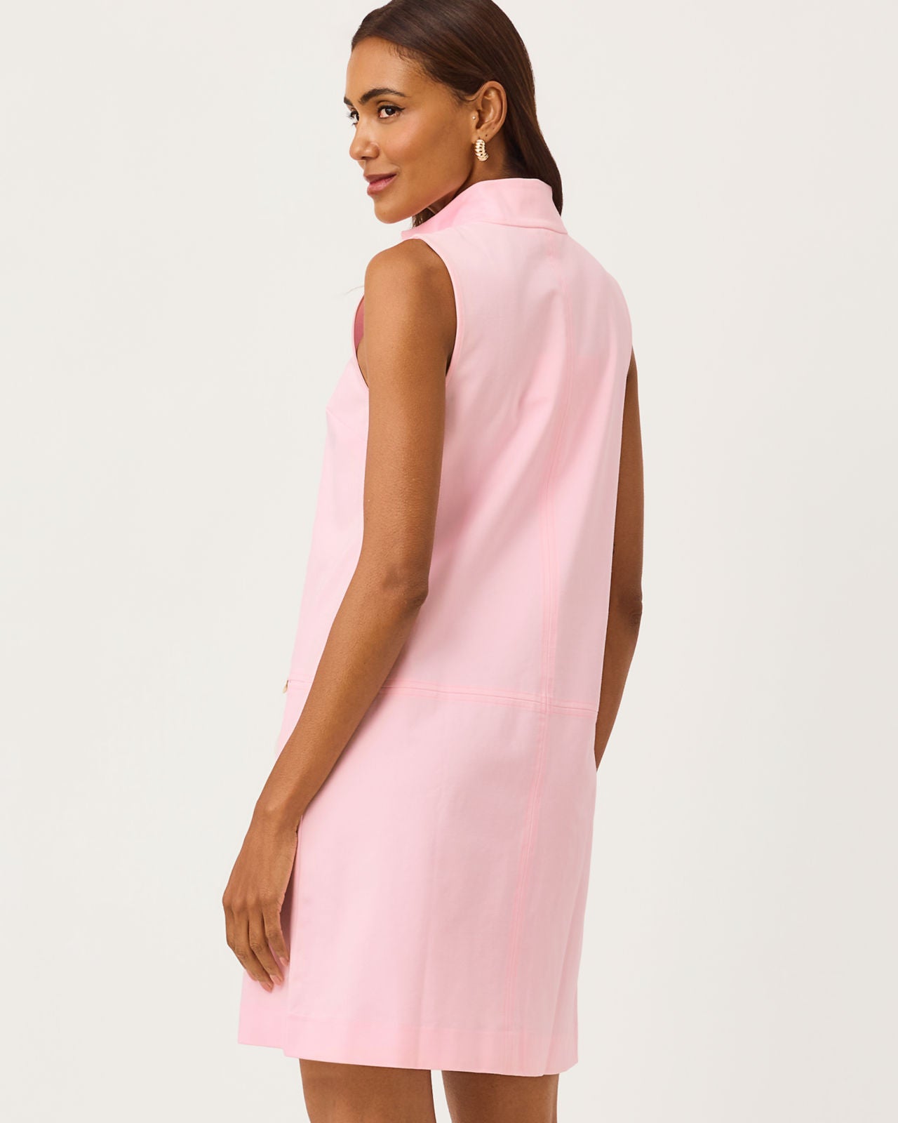 Sleeveless Rosee Dress In Pink Muse