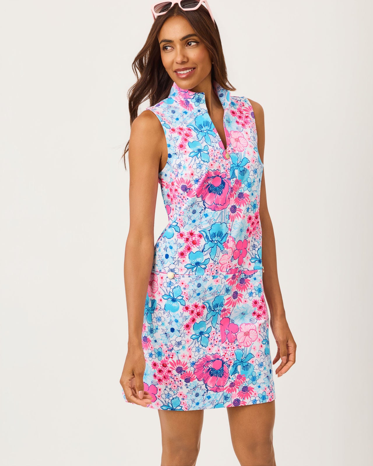 Sleeveless Rosee Dress In In All Her Glory