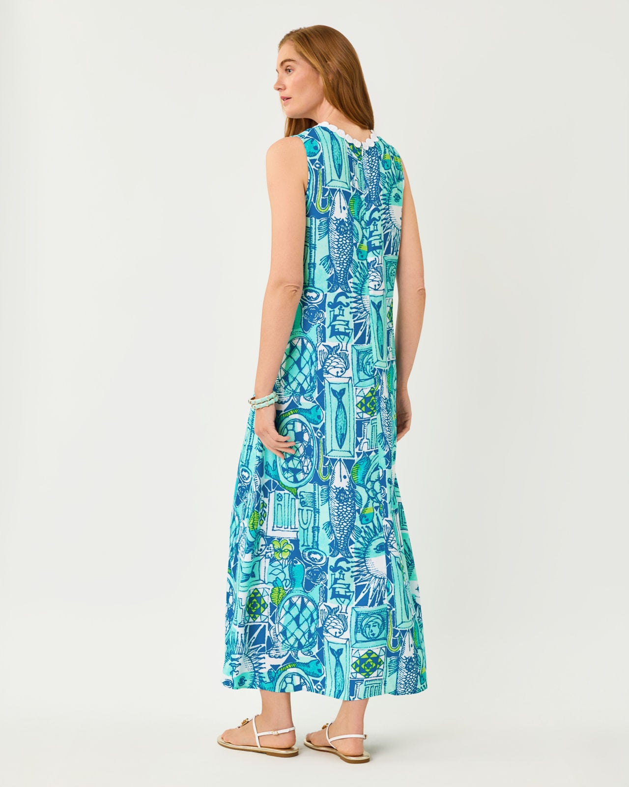 Iris Maxi Dress In Harlillyquin