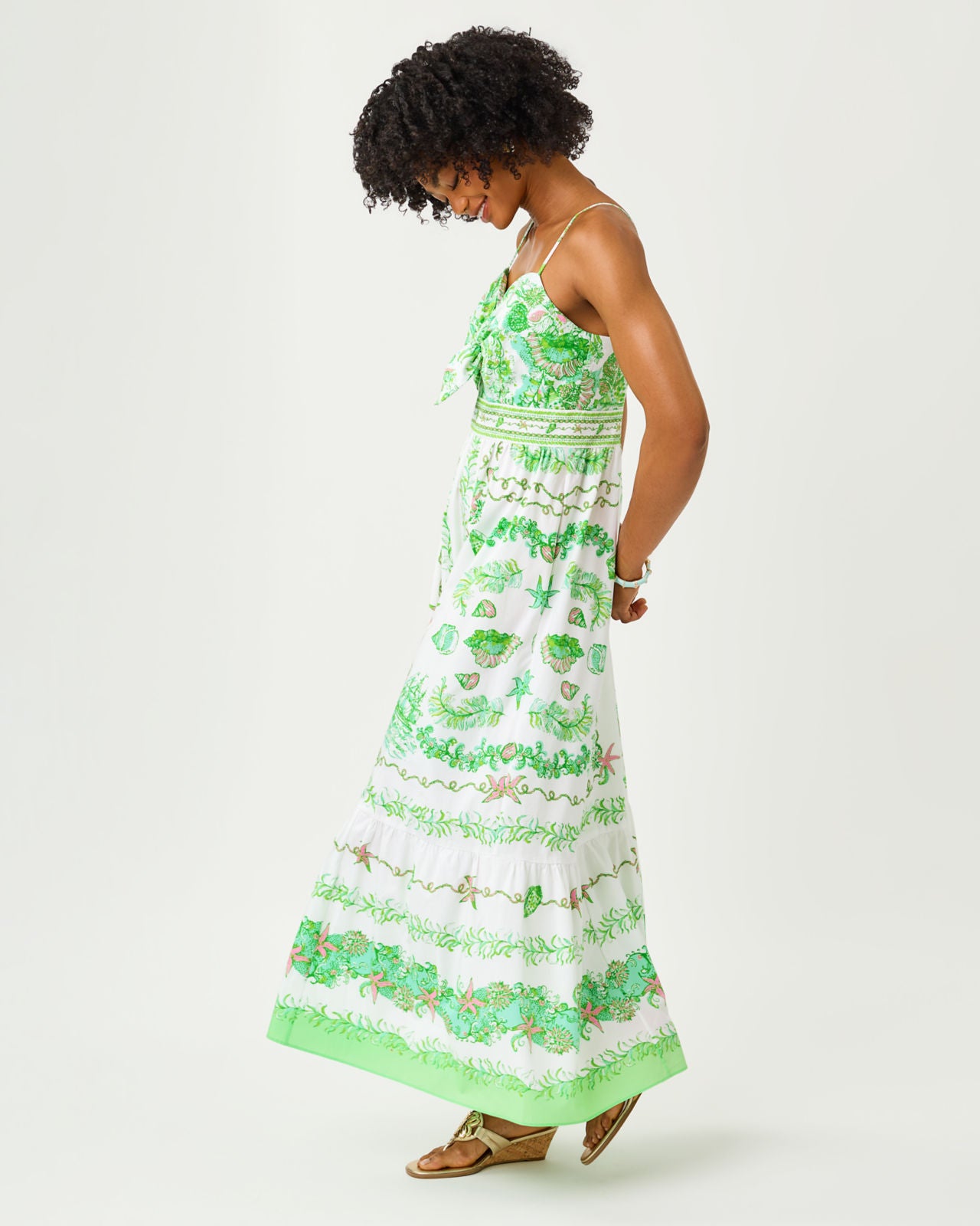 Janae Maxi Dress In Ship To Shore