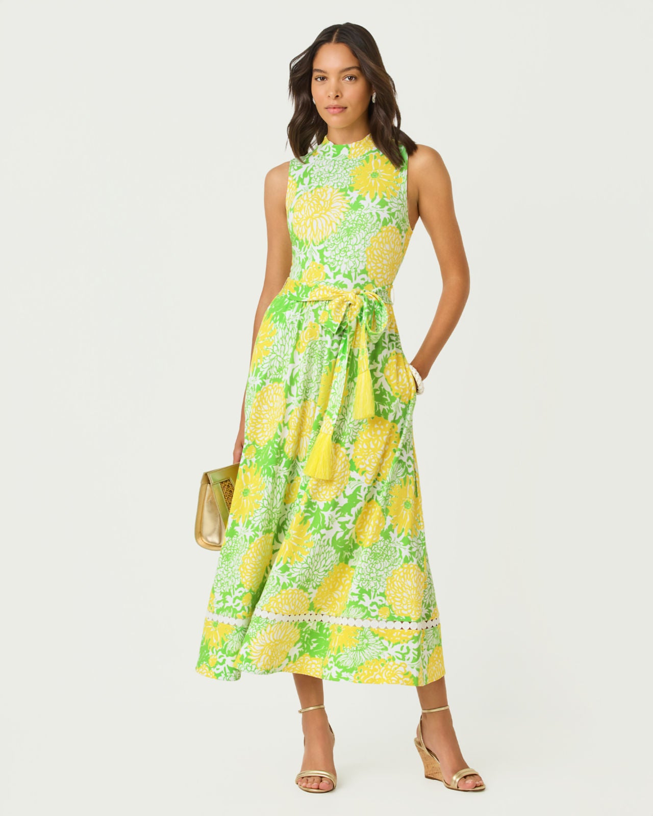 Colman Midi Dress In Mumbo Jumbo