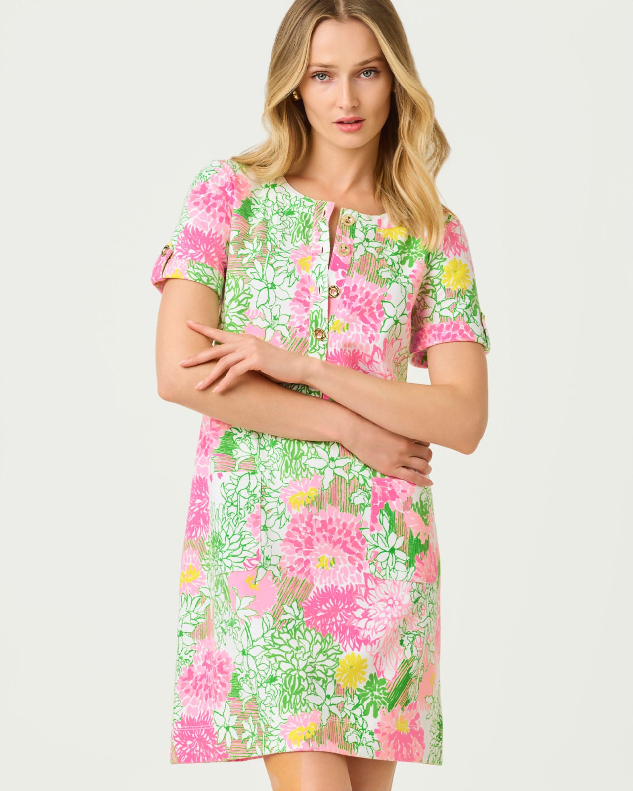 Cameron Dress In Mum Patch