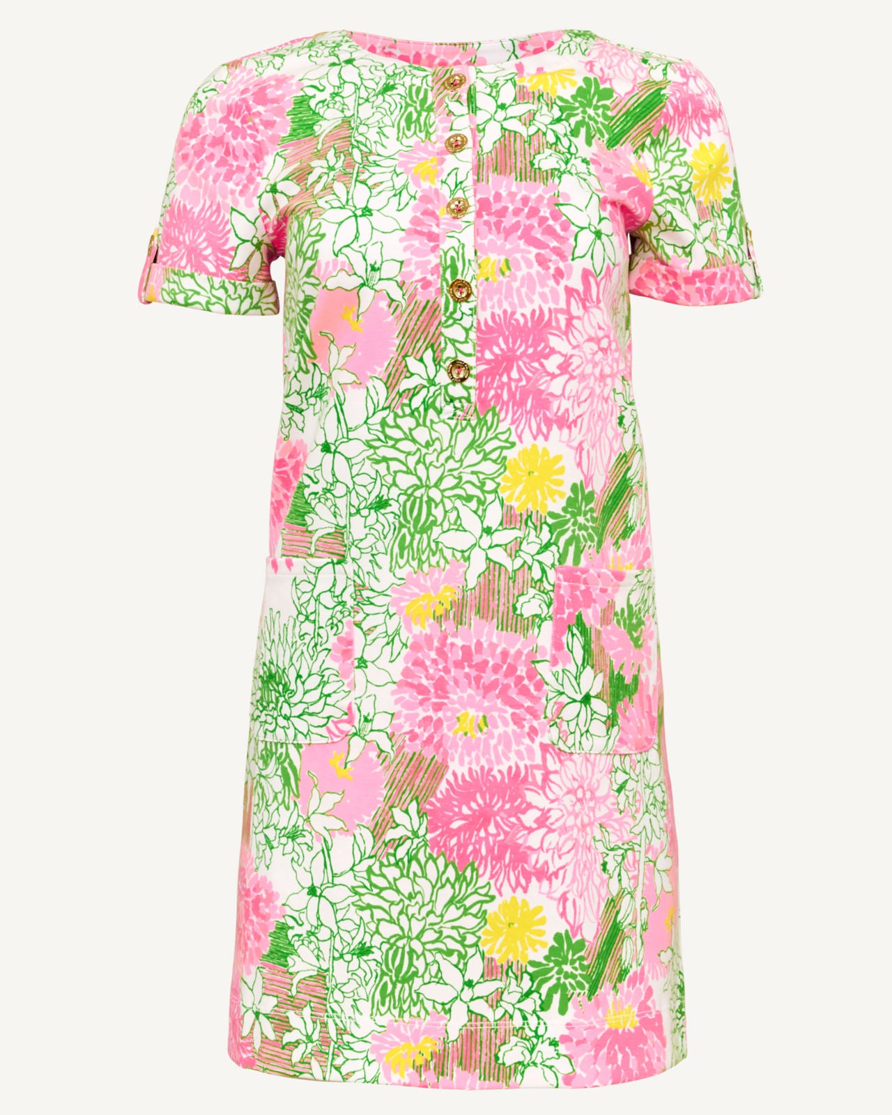 Cameron Dress In Mum Patch