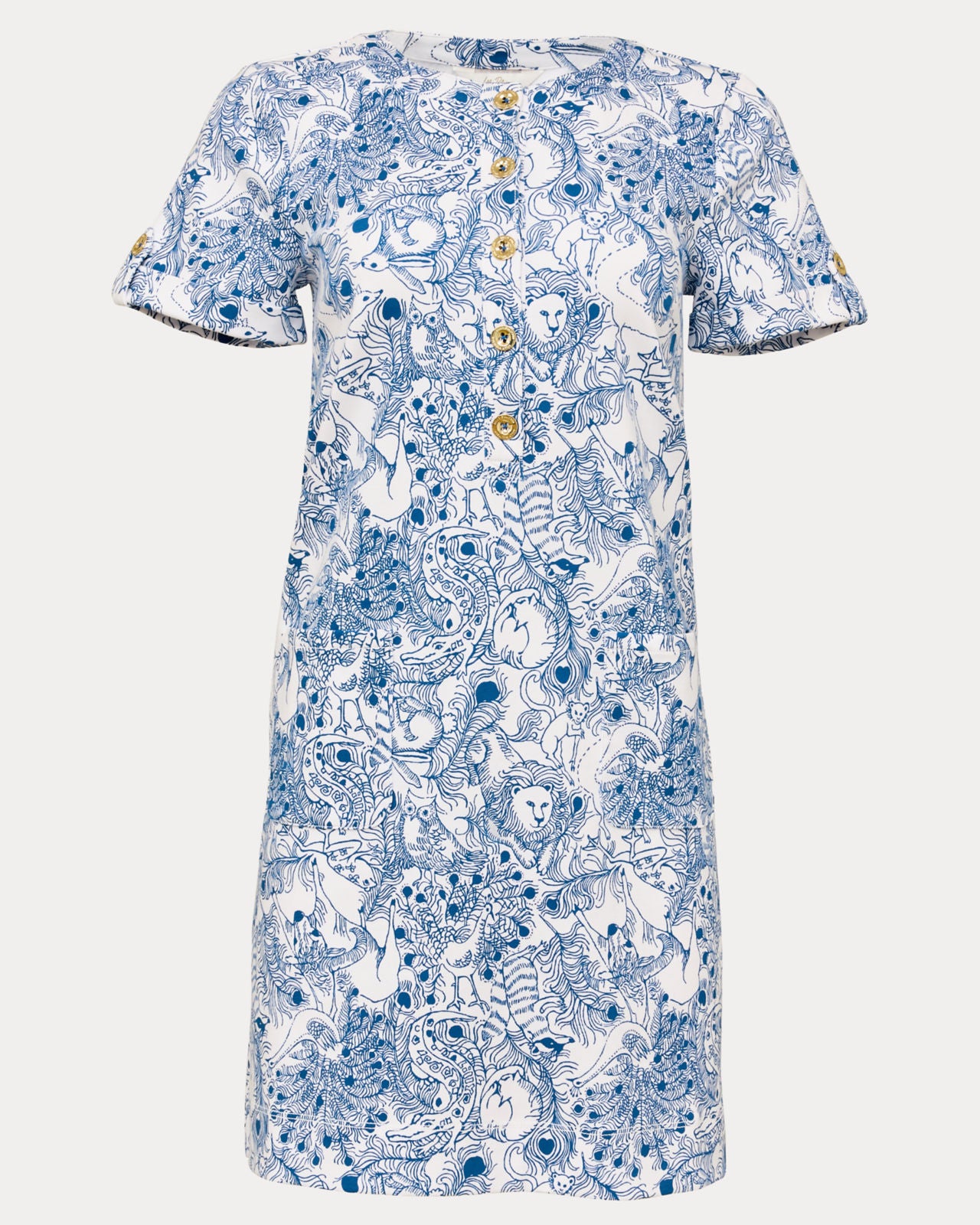 Cameron Dress In Starlight Navy Zoology