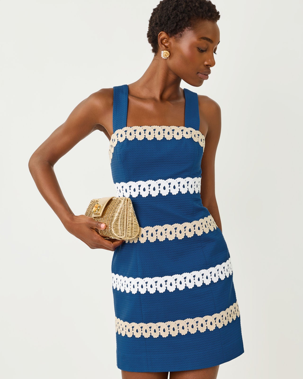 Davis Dress In Starlight Navy