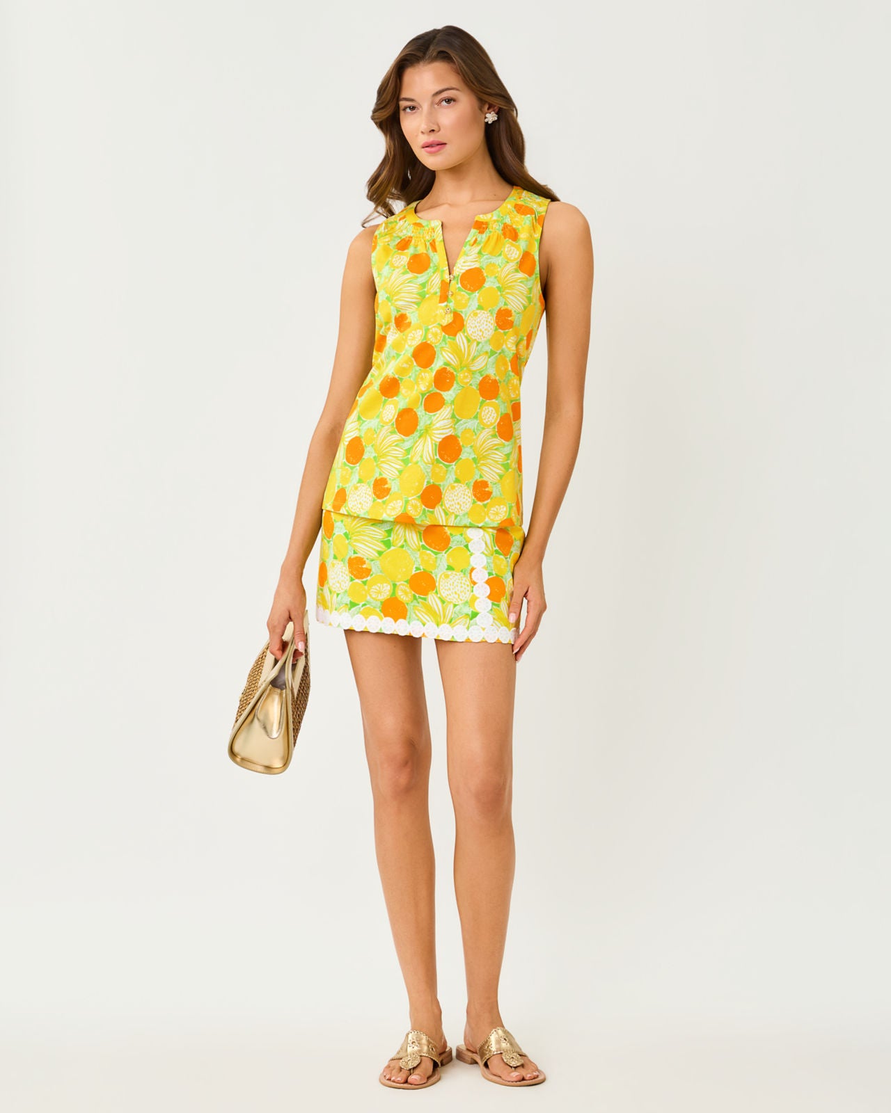 Michelina Mini Skort In Zesty