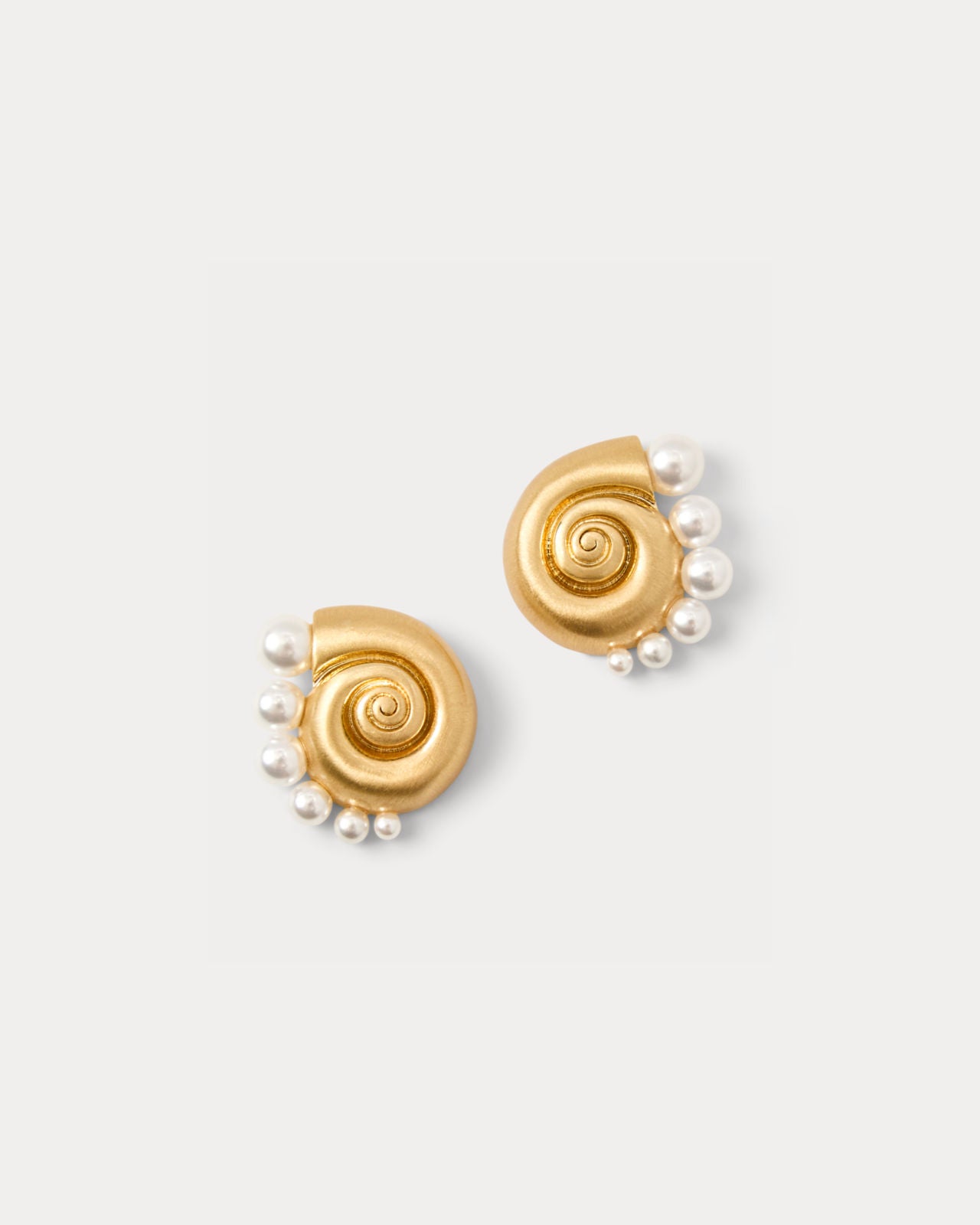 Ship To Shore Stud Earrings In Gold Metallic