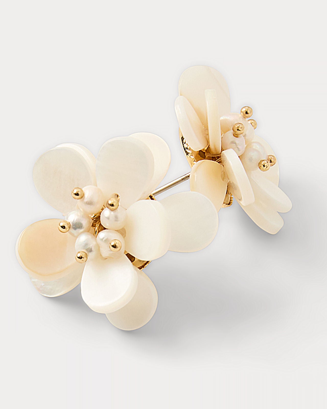Burst Of Joy Earrings In Resort White