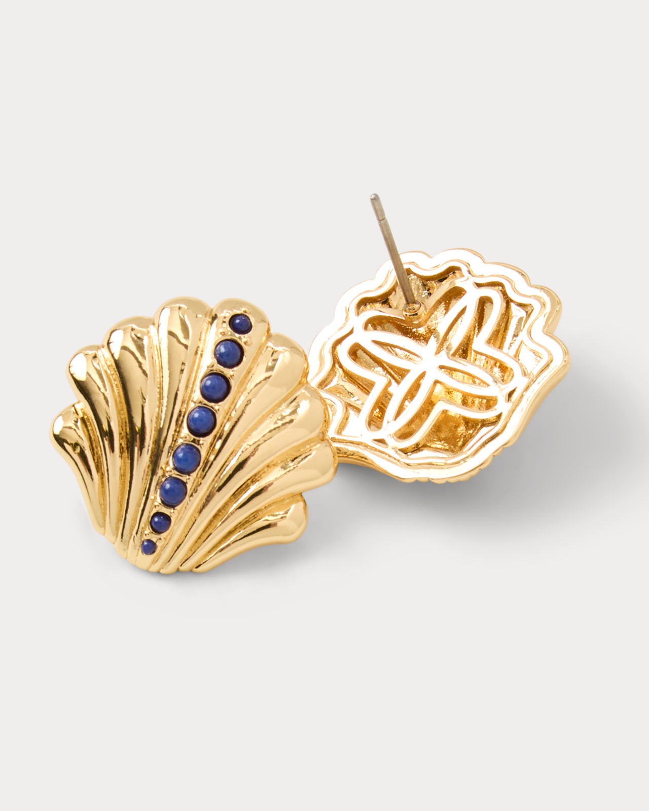 Shelden Stud Earrings In Starlight Navy