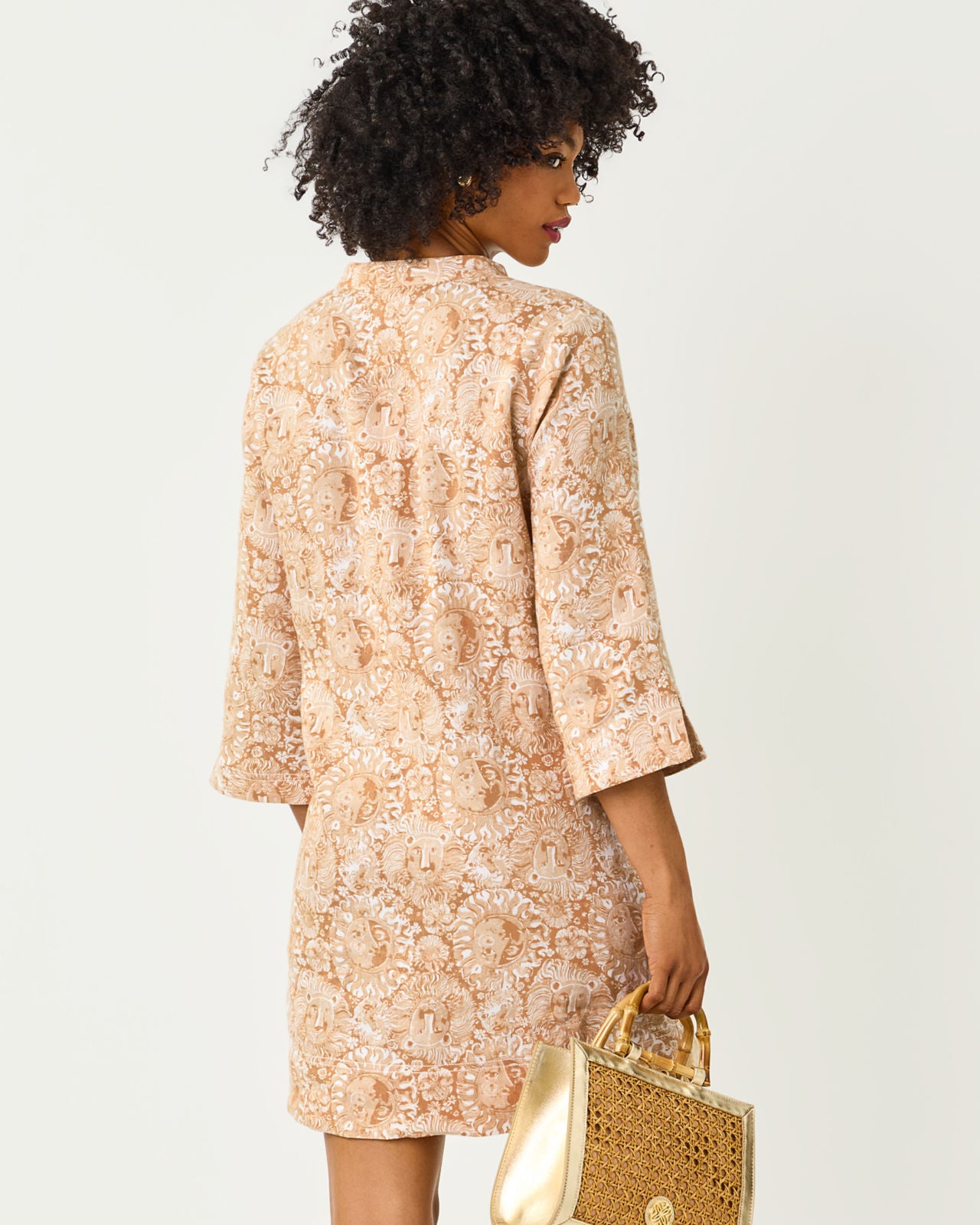 Annadetta Linen Tunic Dress In Jims Stuff