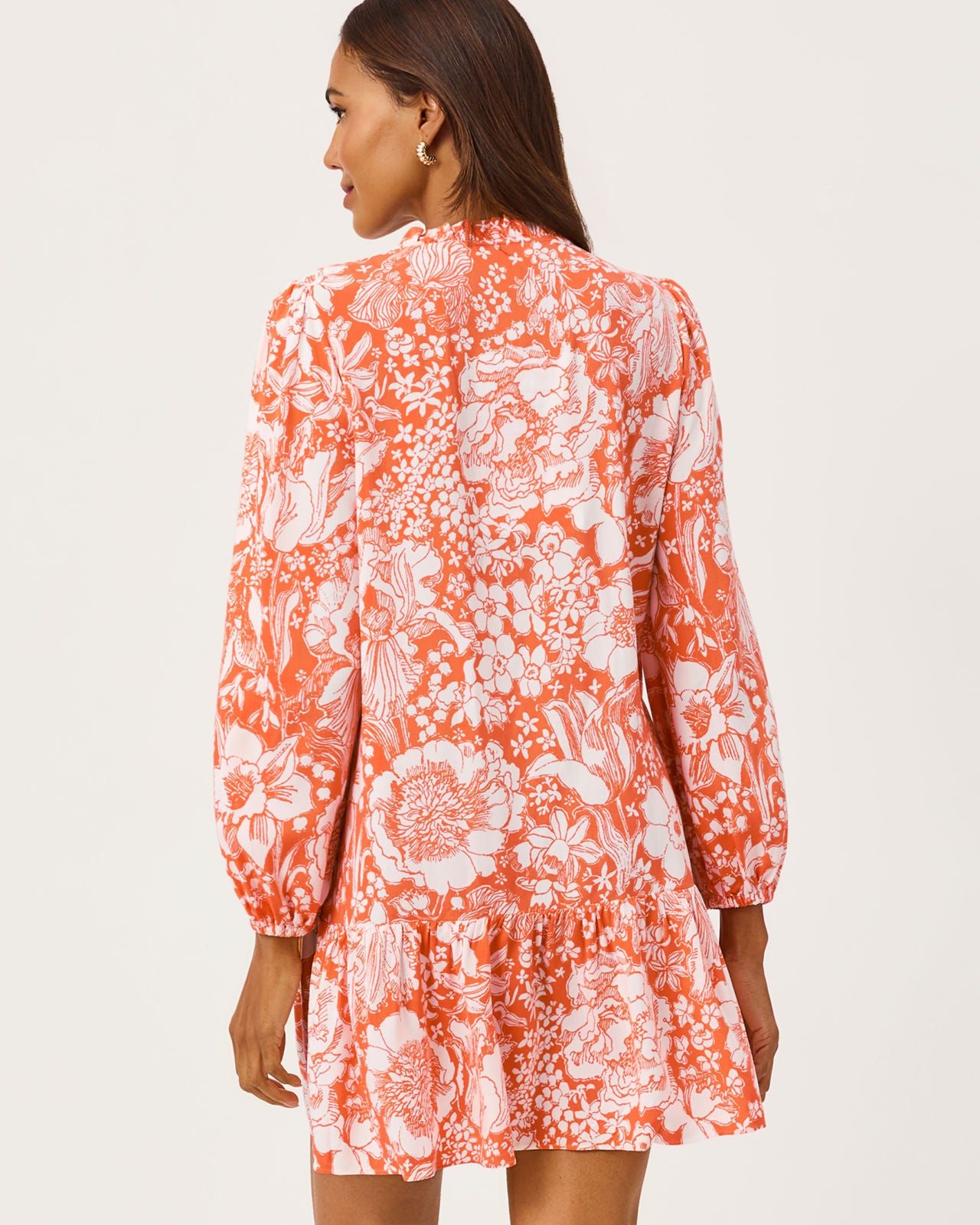 Shaley Tunic Dress In Budding Romance