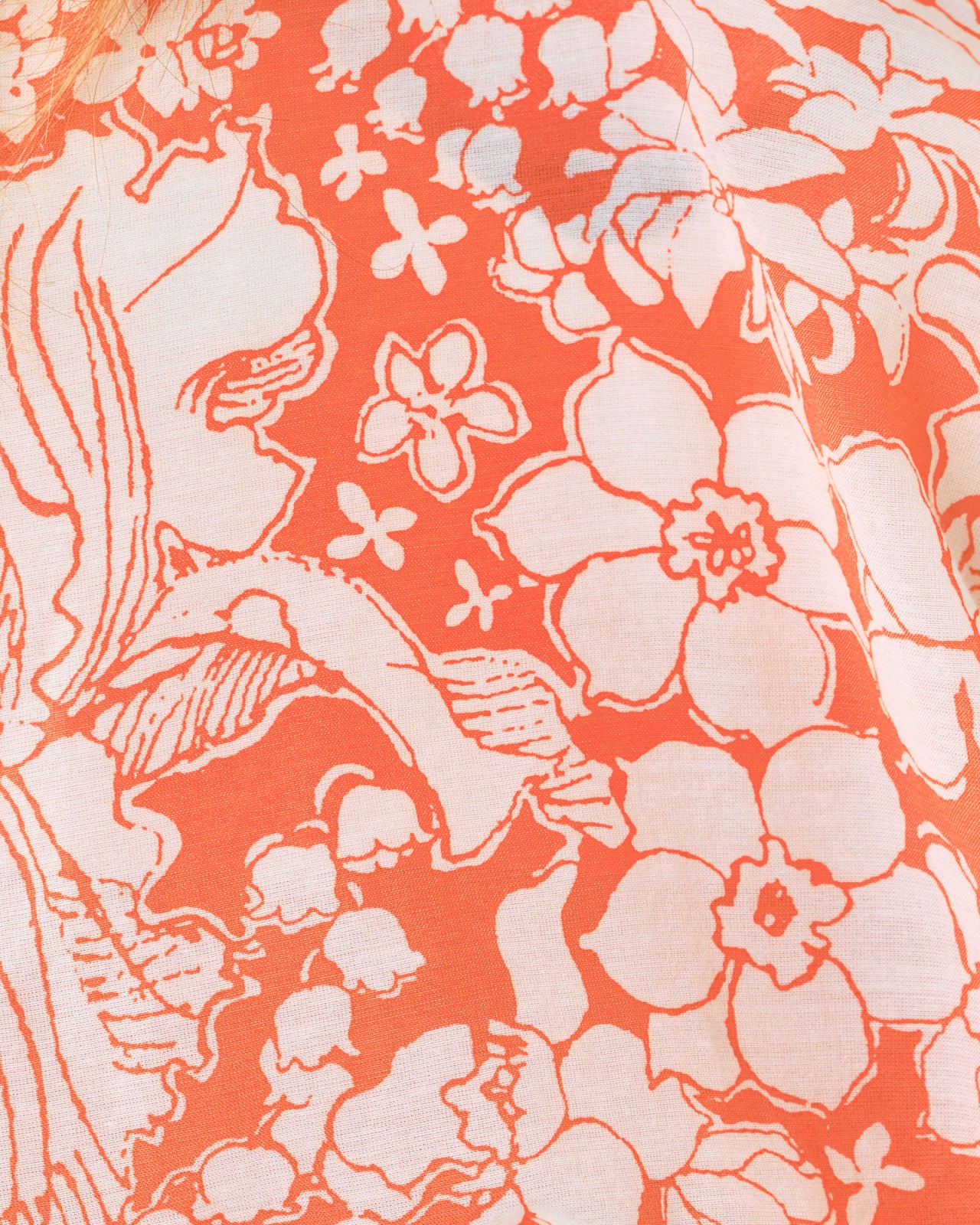 Lourdes Short Sleeve Top In Budding Romance