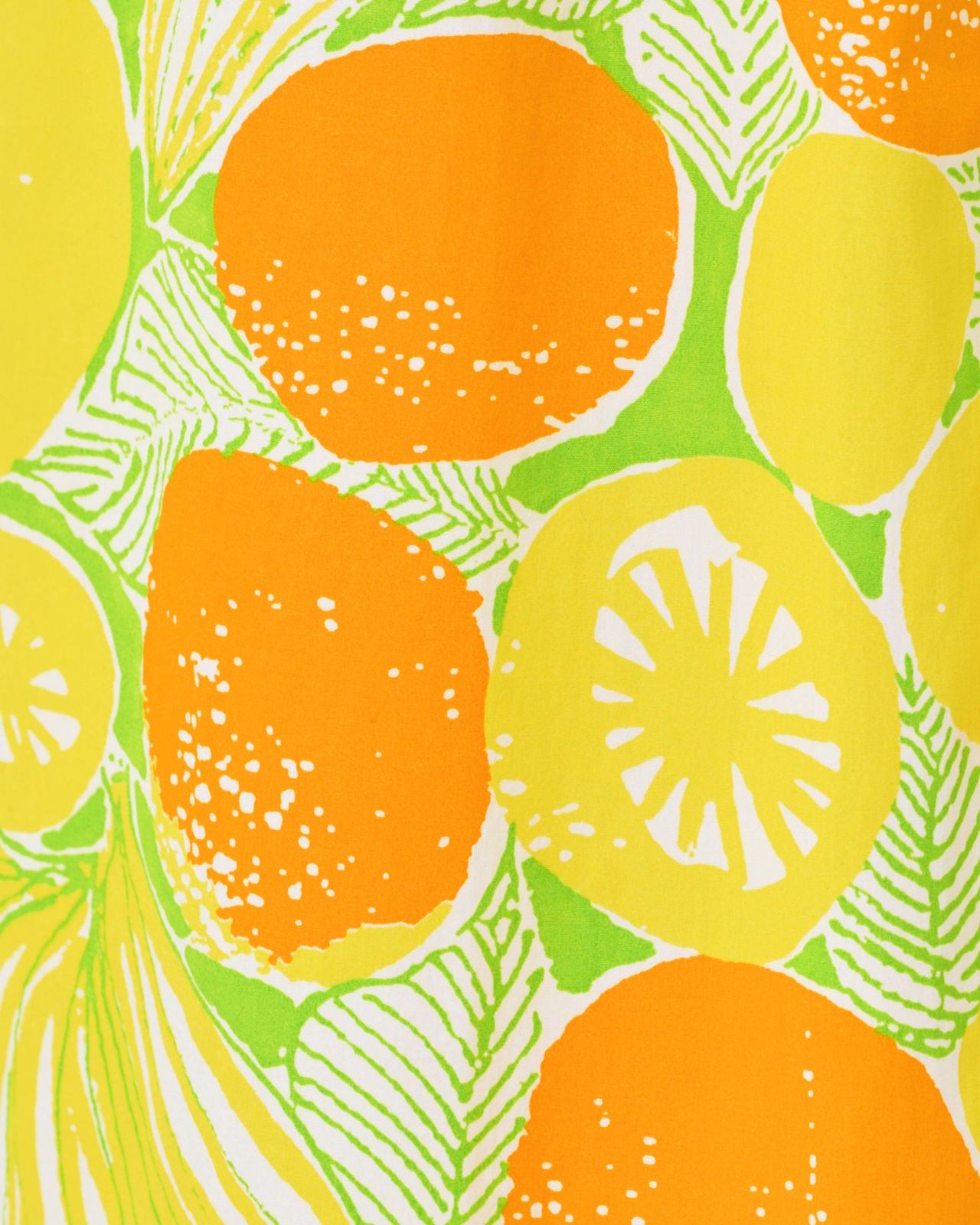 Daisey Smocked Midi Dress In Zesty