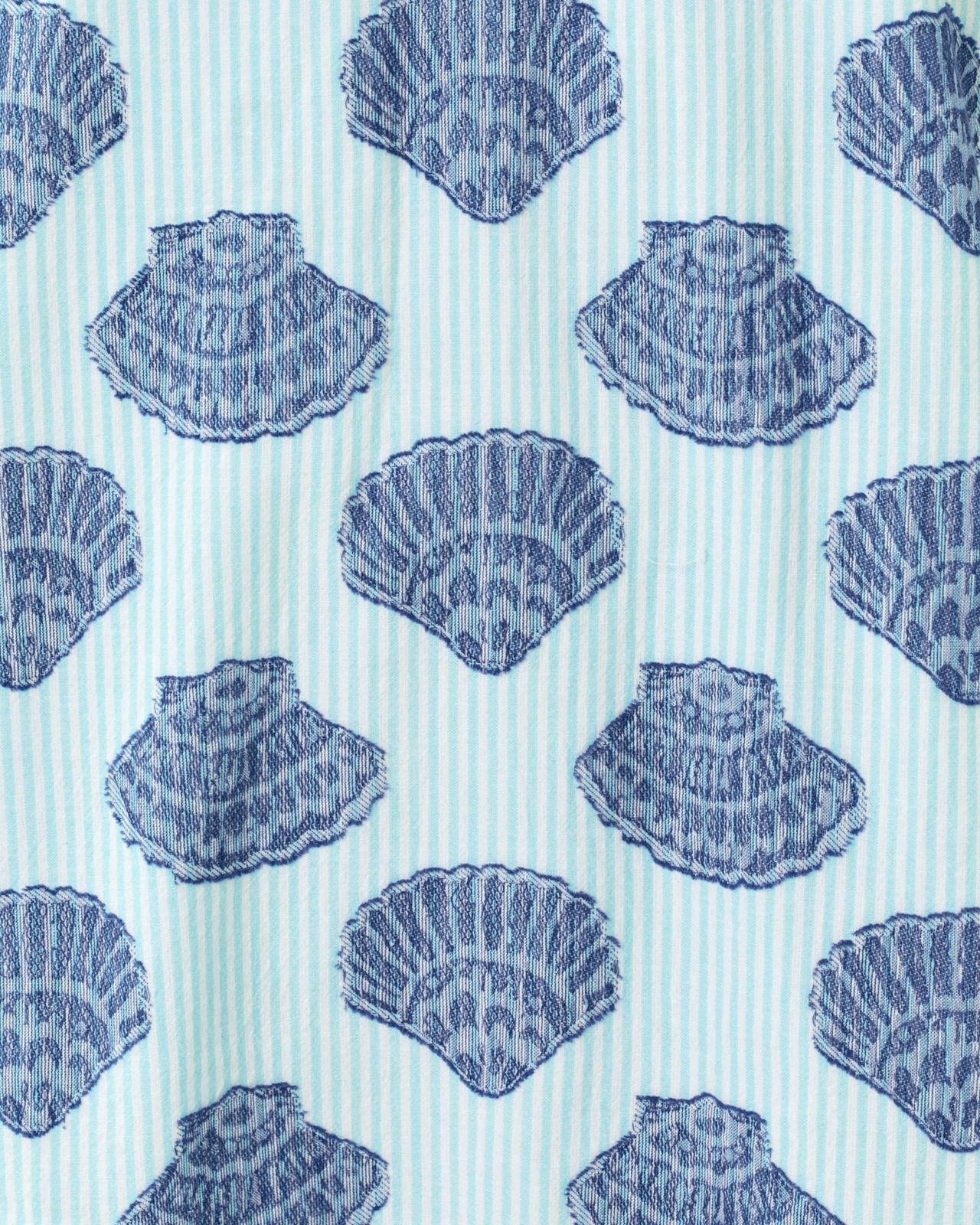 Mialeigh Elbow Sleeve Dress In Seashell Jacquard