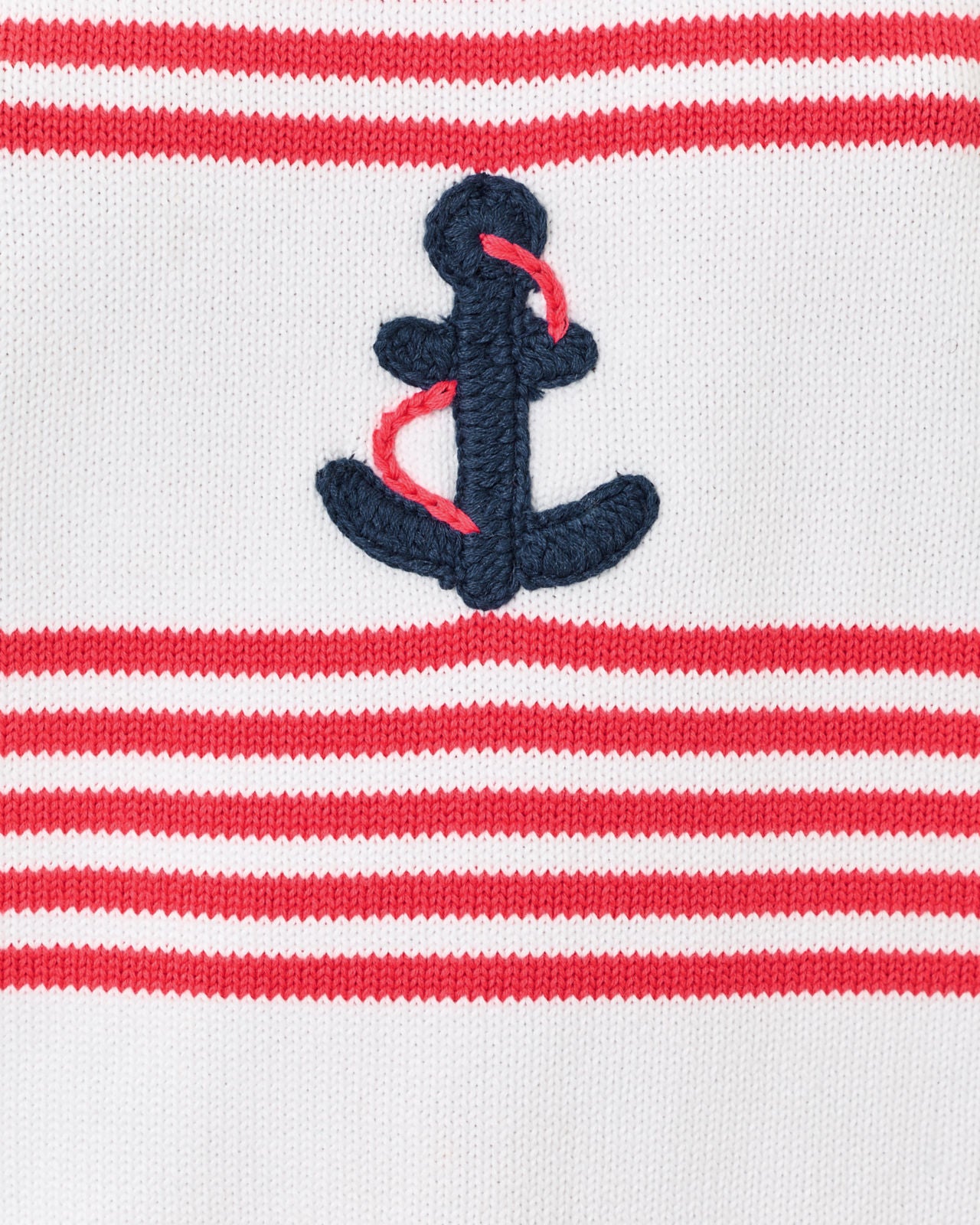 Breelan Sweater Shell In Nautical Embroidery