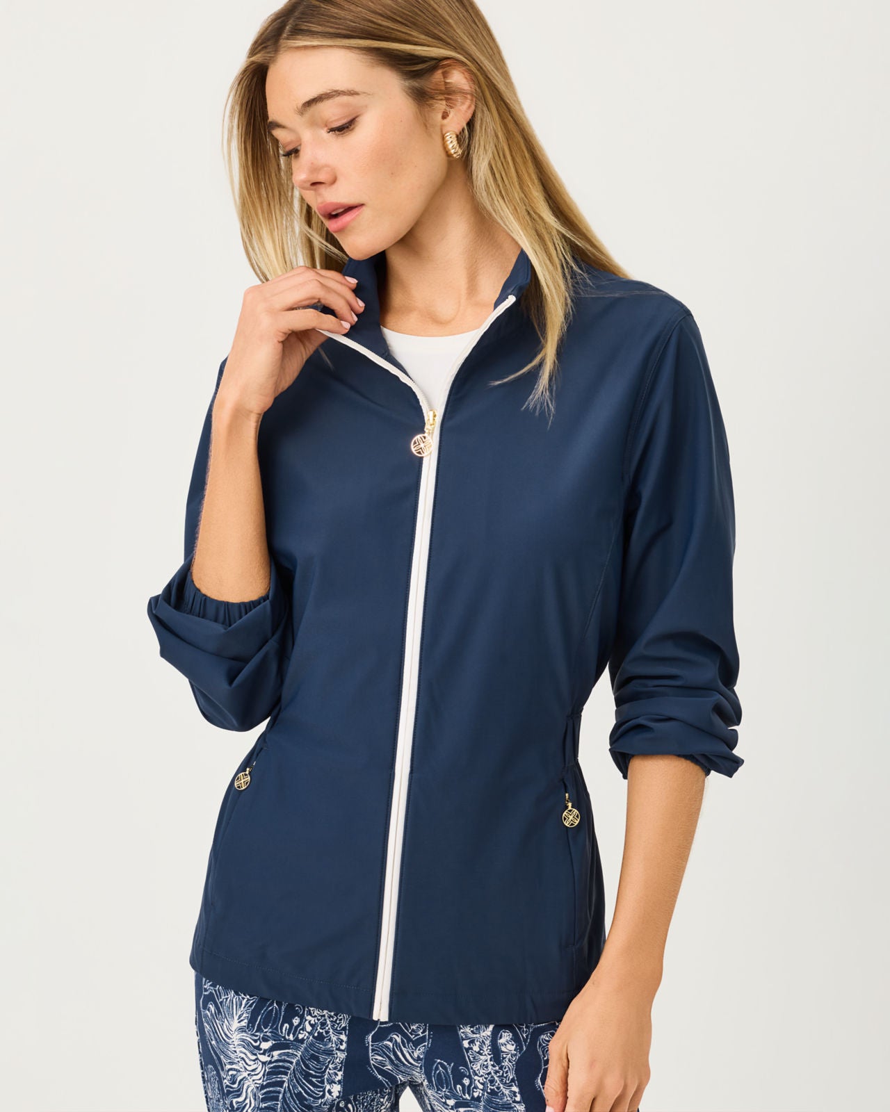 Ainsley Jacket UPF In Low Tide Navy