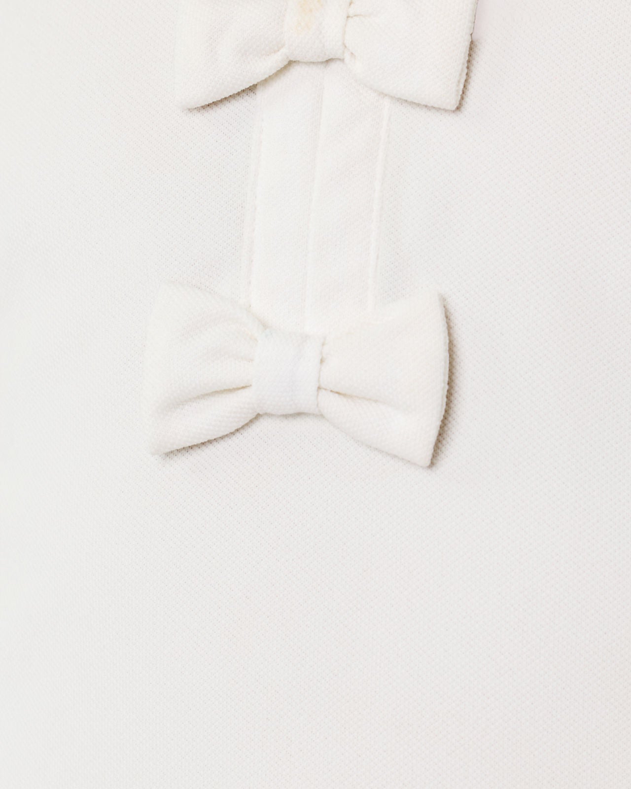 Mini Frida Sleeveless Polo In Resort White