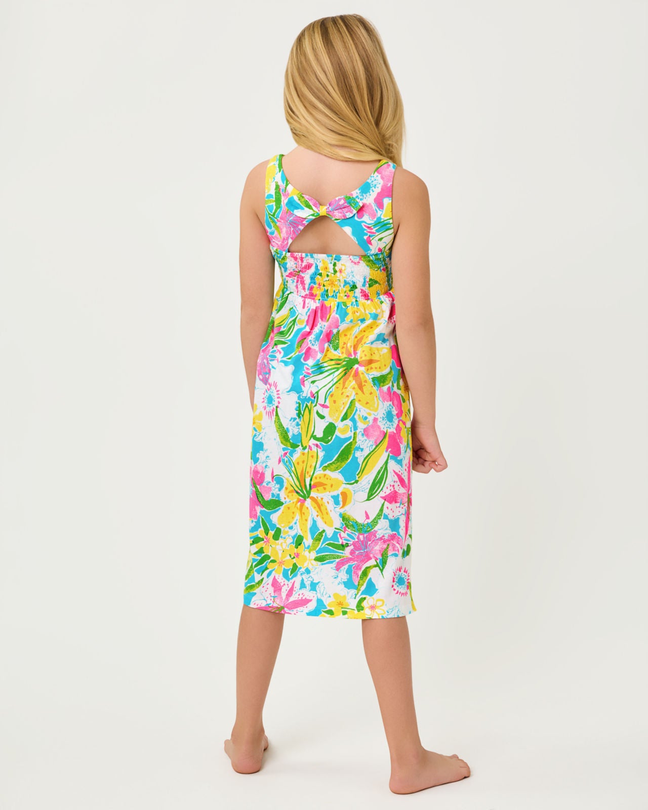 Mini Finnley Midi Dress In Lovely Lilly