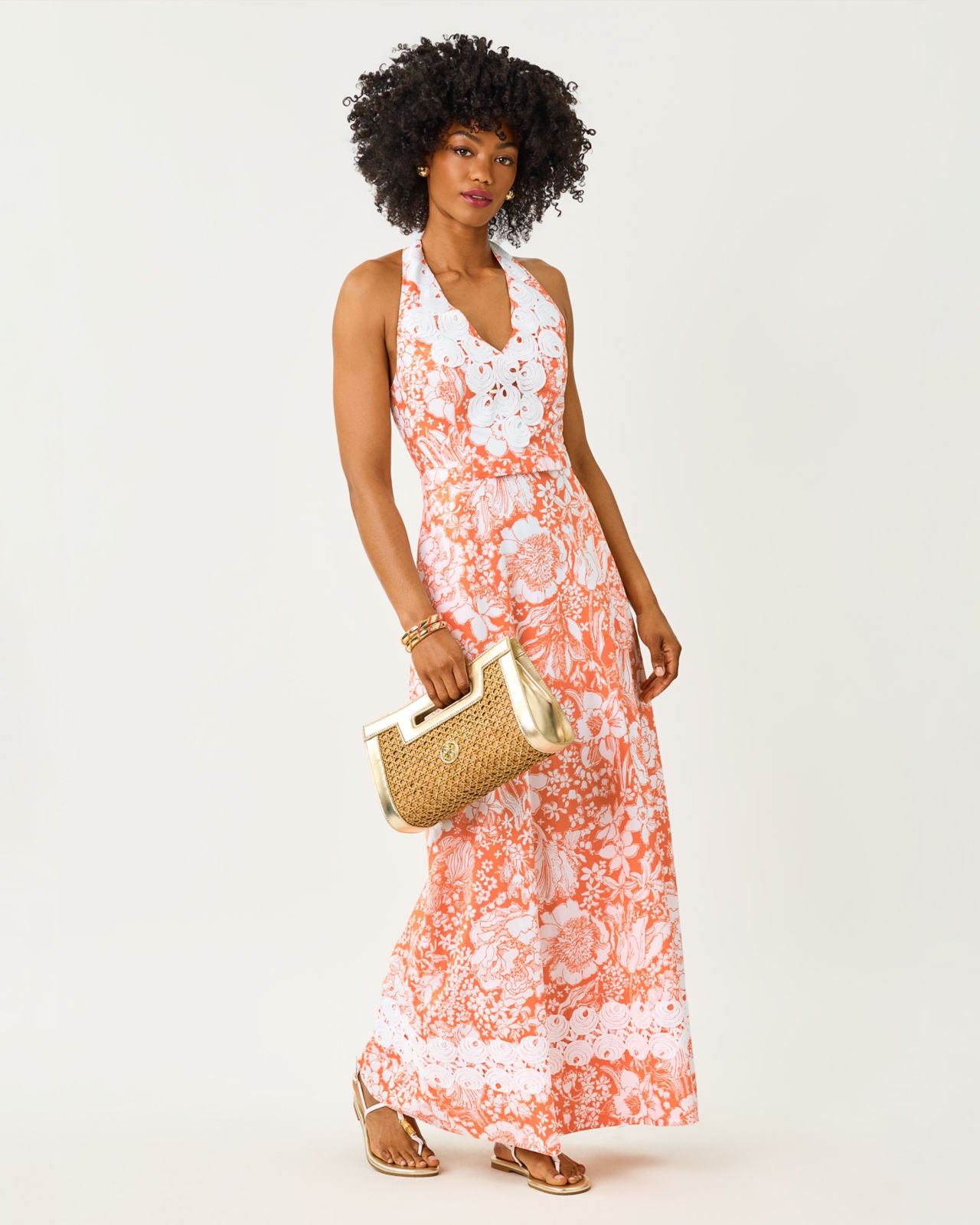 Belinda Maxi Dress In Budding Romance