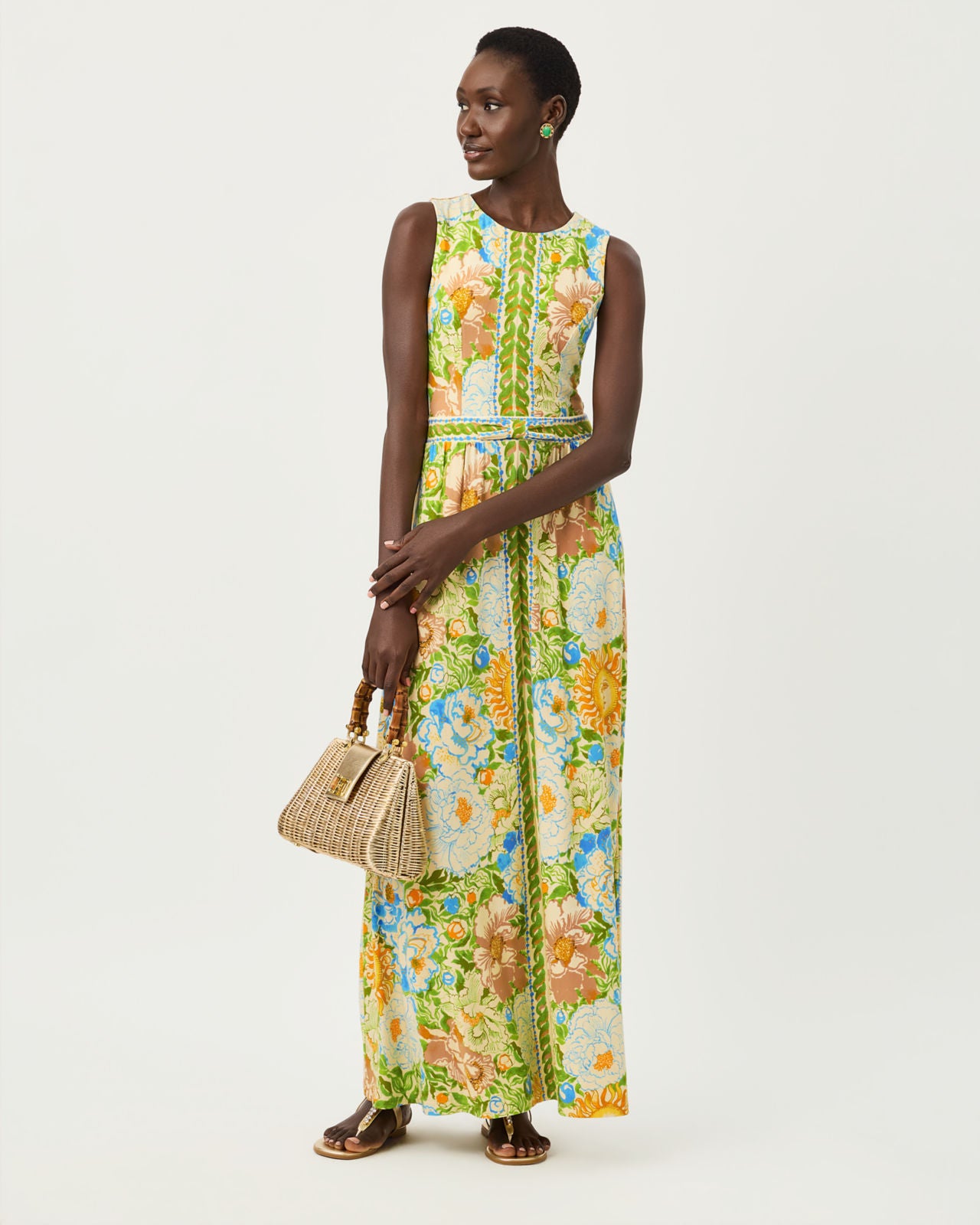 Rosaley Maxi Dress In Sympeony