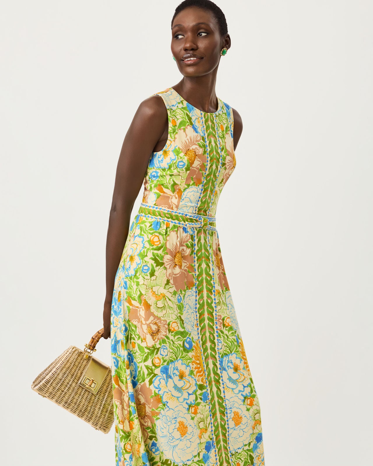 Rosaley Maxi Dress In Sympeony
