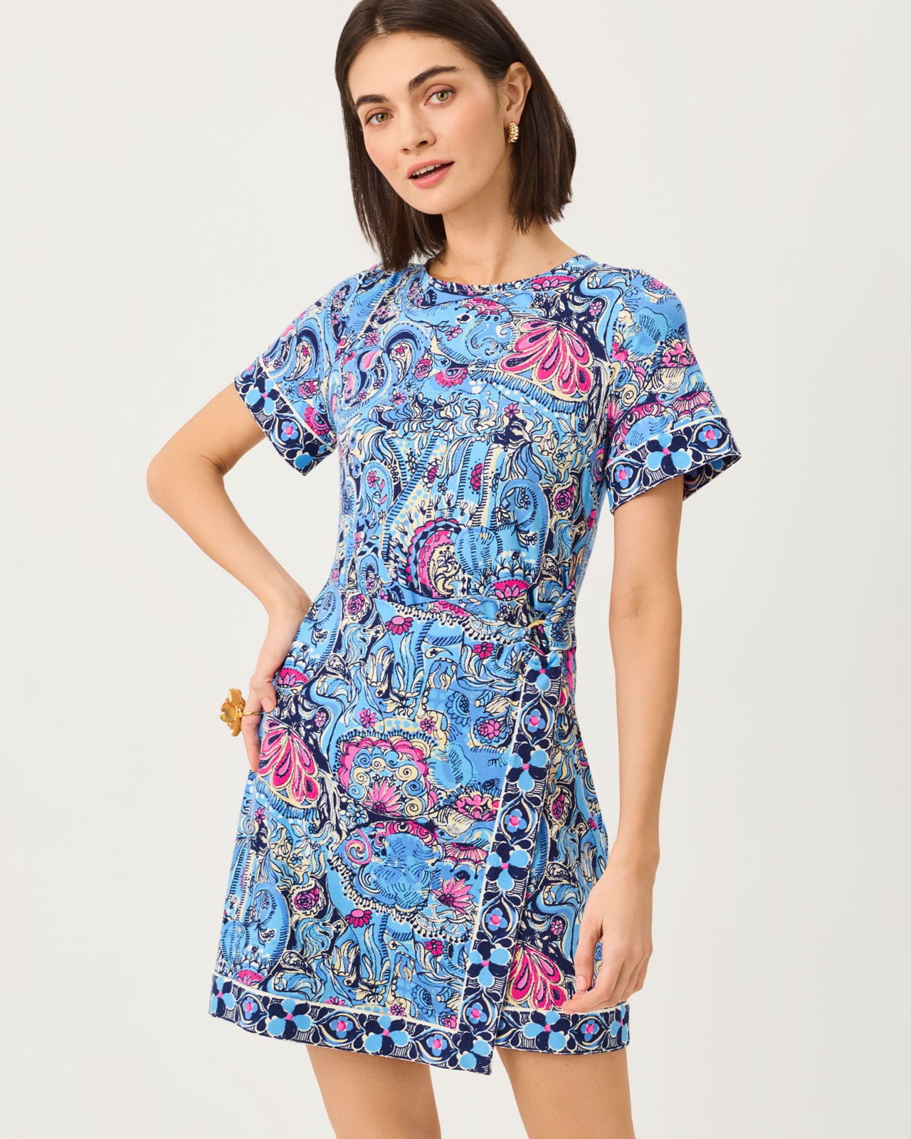 Izola Dress UPF 50+ In Paisley Parade