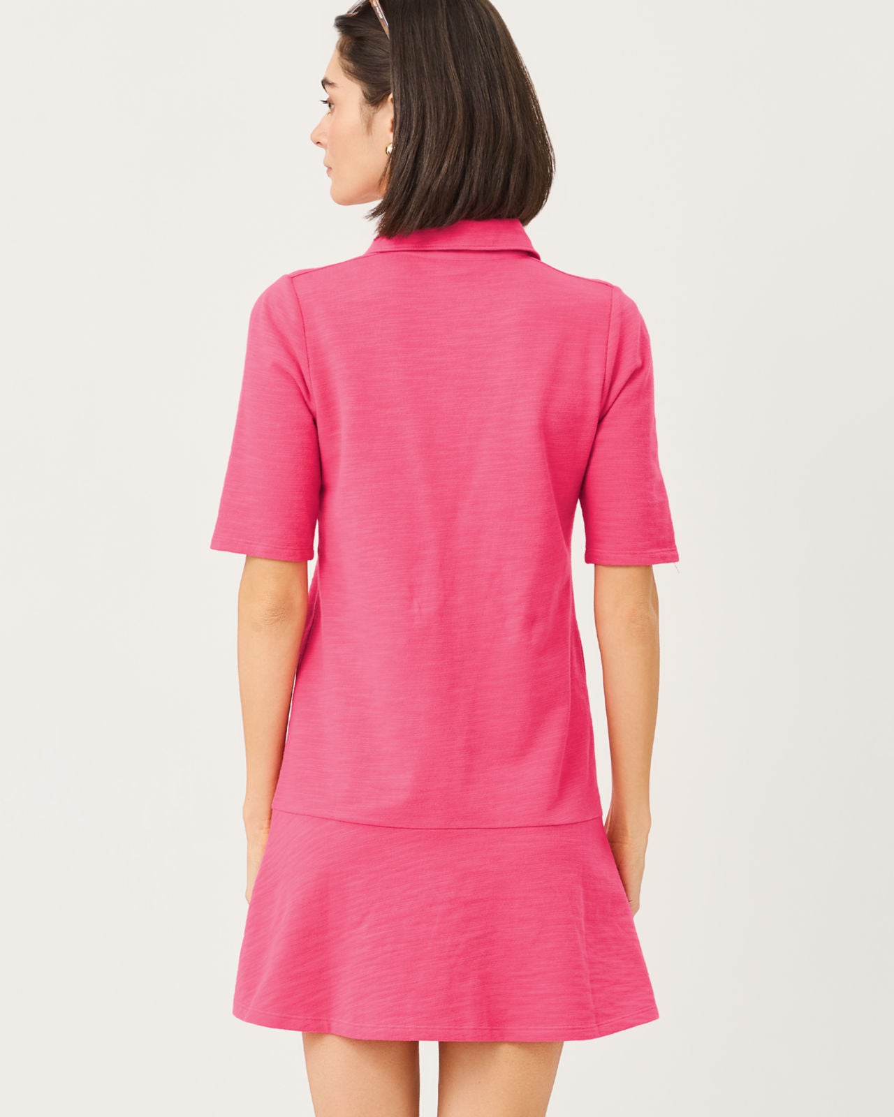 Carmelia Dress In Pink Aster