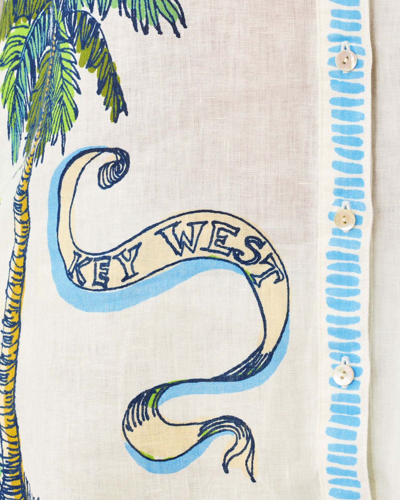 Susana Button Down In Key West Toile