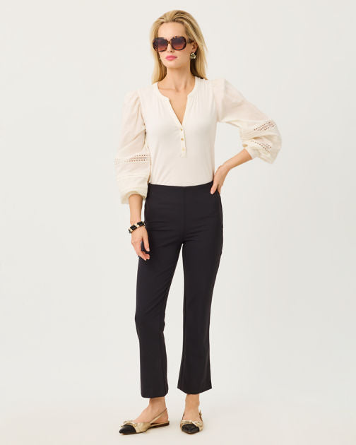 Kynlee Bi-Stretch Pant In Noir