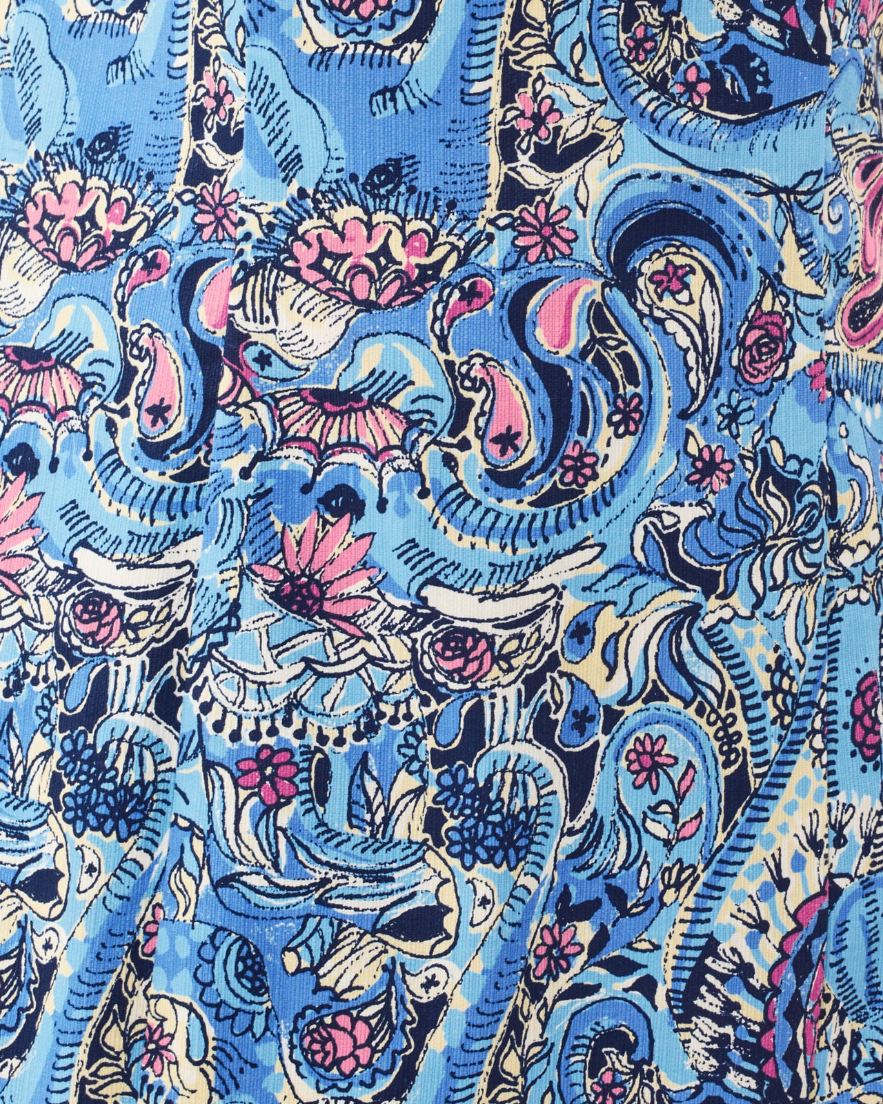 Paloma Shift Romper In Paisley Parade