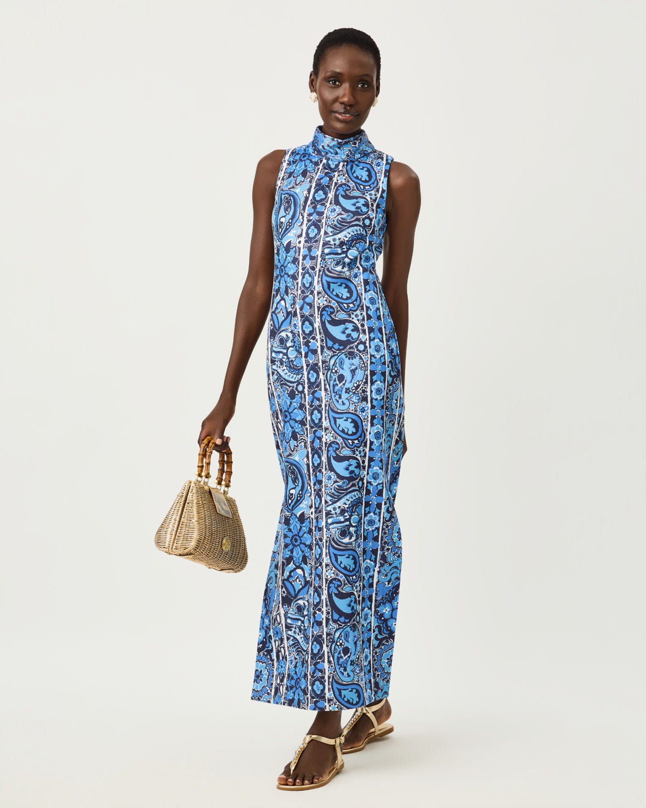 Daisee Maxi Shift Dress In The Casbah