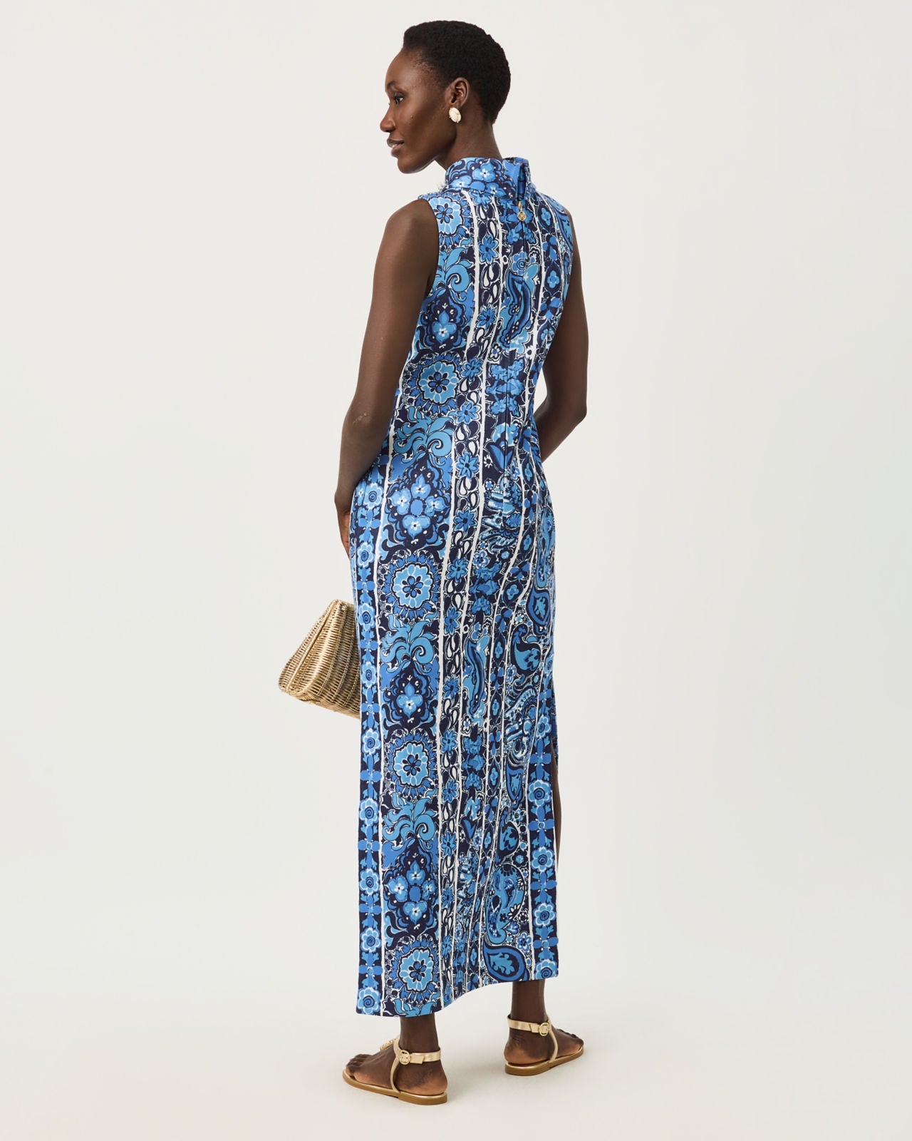 Daisee Maxi Shift Dress In The Casbah