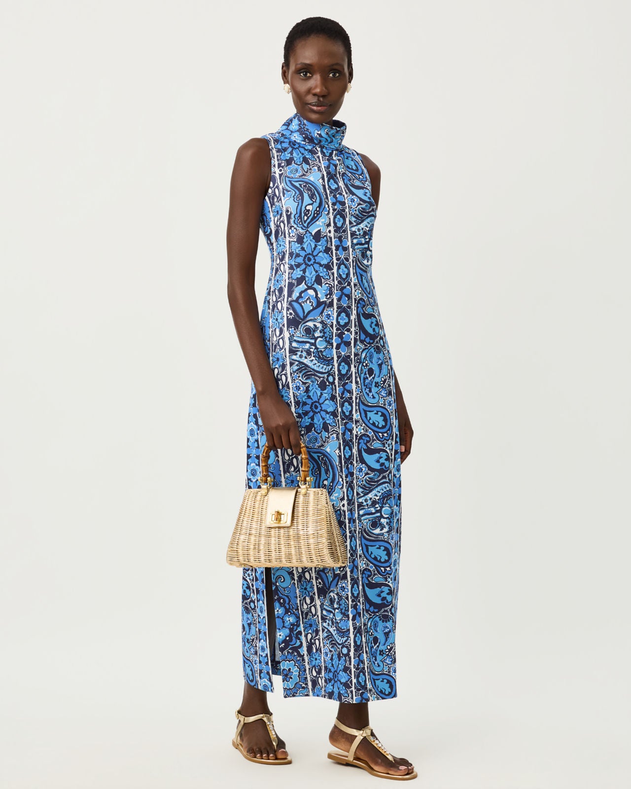 Daisee Maxi Shift Dress In The Casbah
