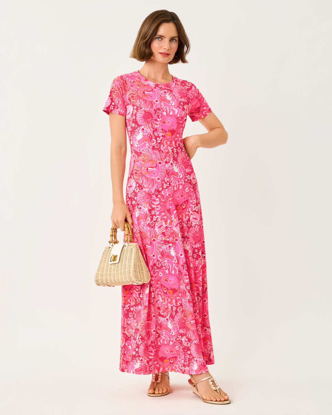 Lilliana Maxi Dress In Jims Stuff